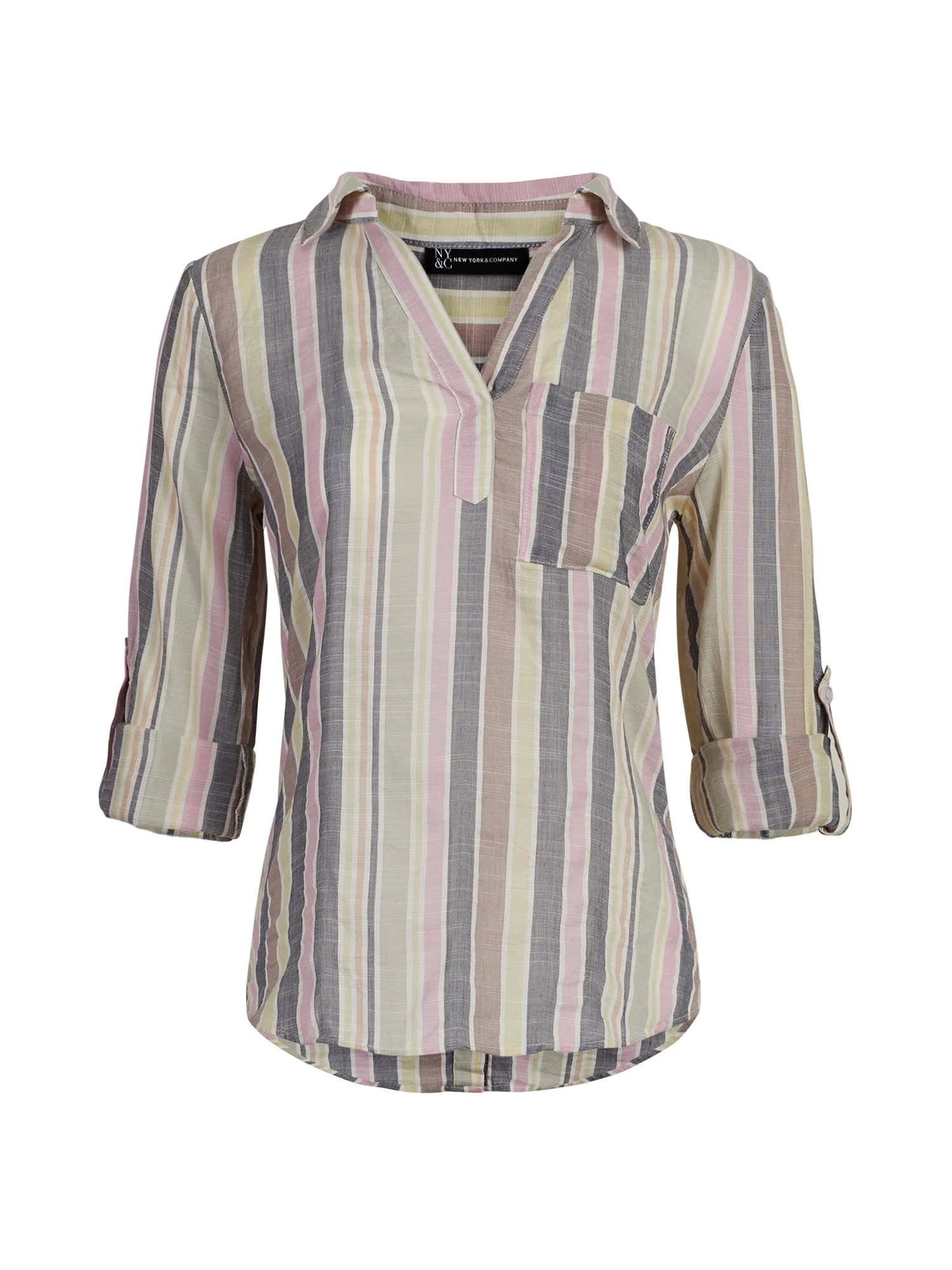 Stripe Button-Back Shirt - Image 7