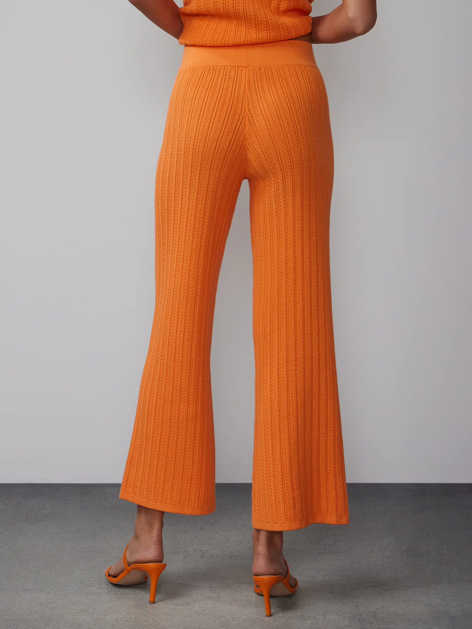 Stripe Knit Straight Leg Pant - Image 3