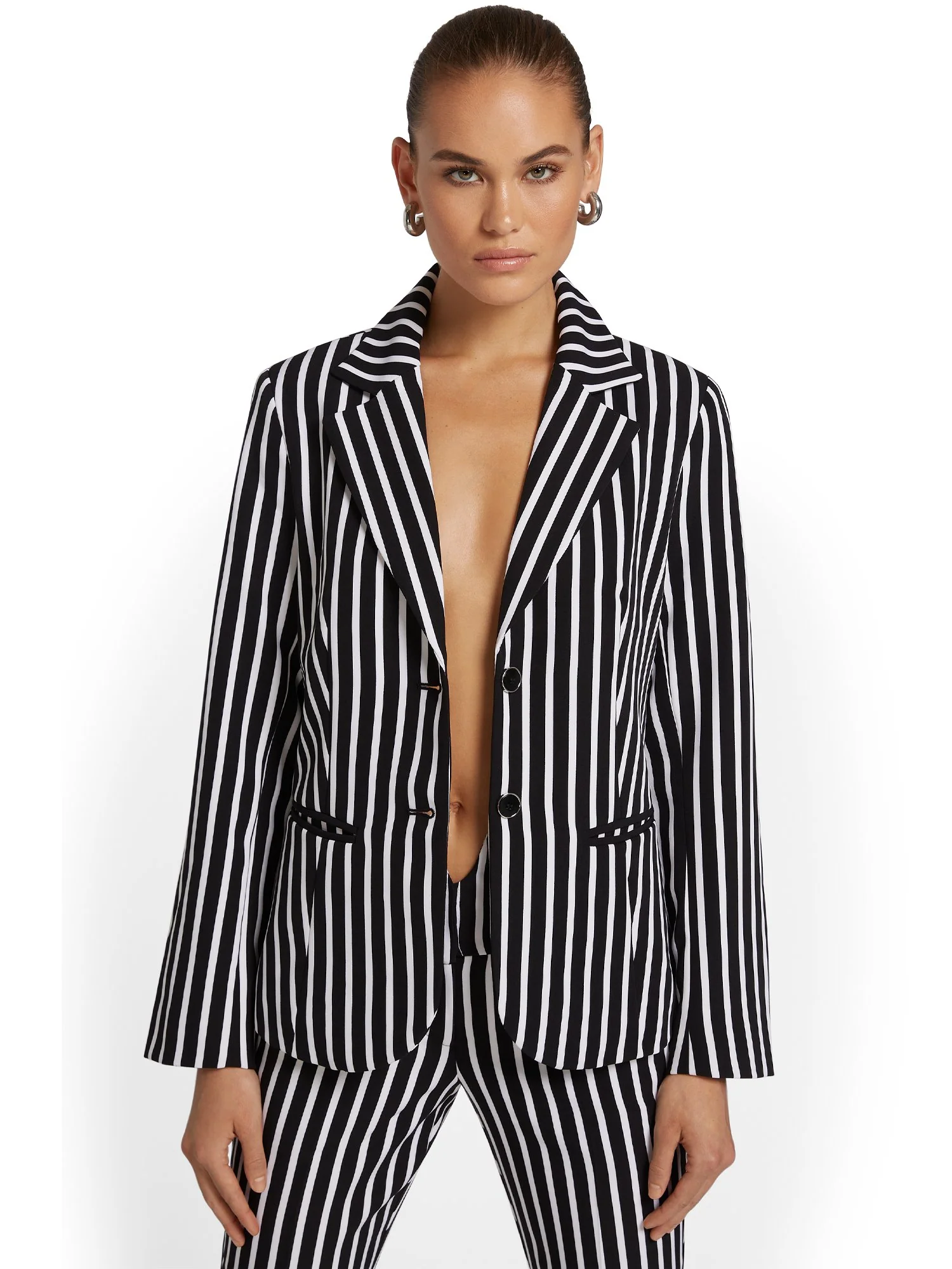 Striped Blazer - Image 2