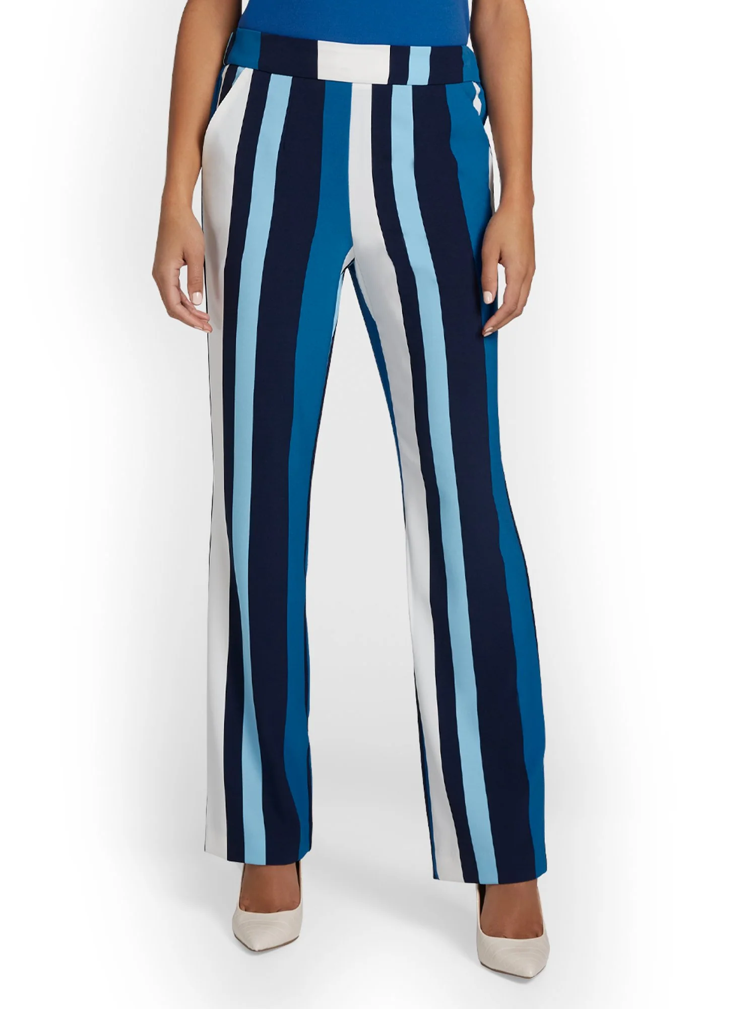 Striped Palazzo Pant - Image 2