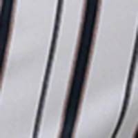 Strapless Stripe Tie Waist Top - Image 5