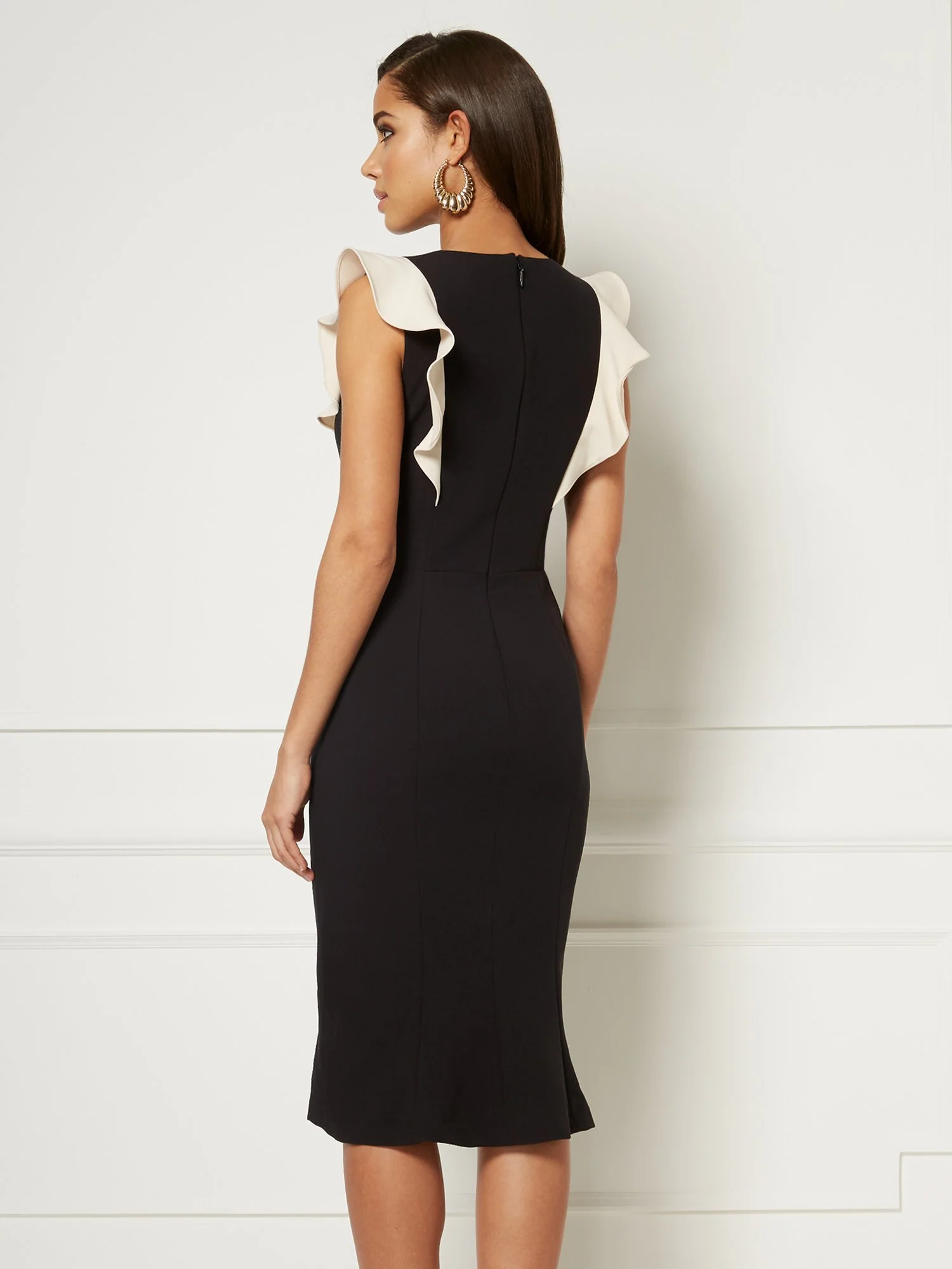 Sultana Sheath Dress - Eva Mendes Collection - Image 3