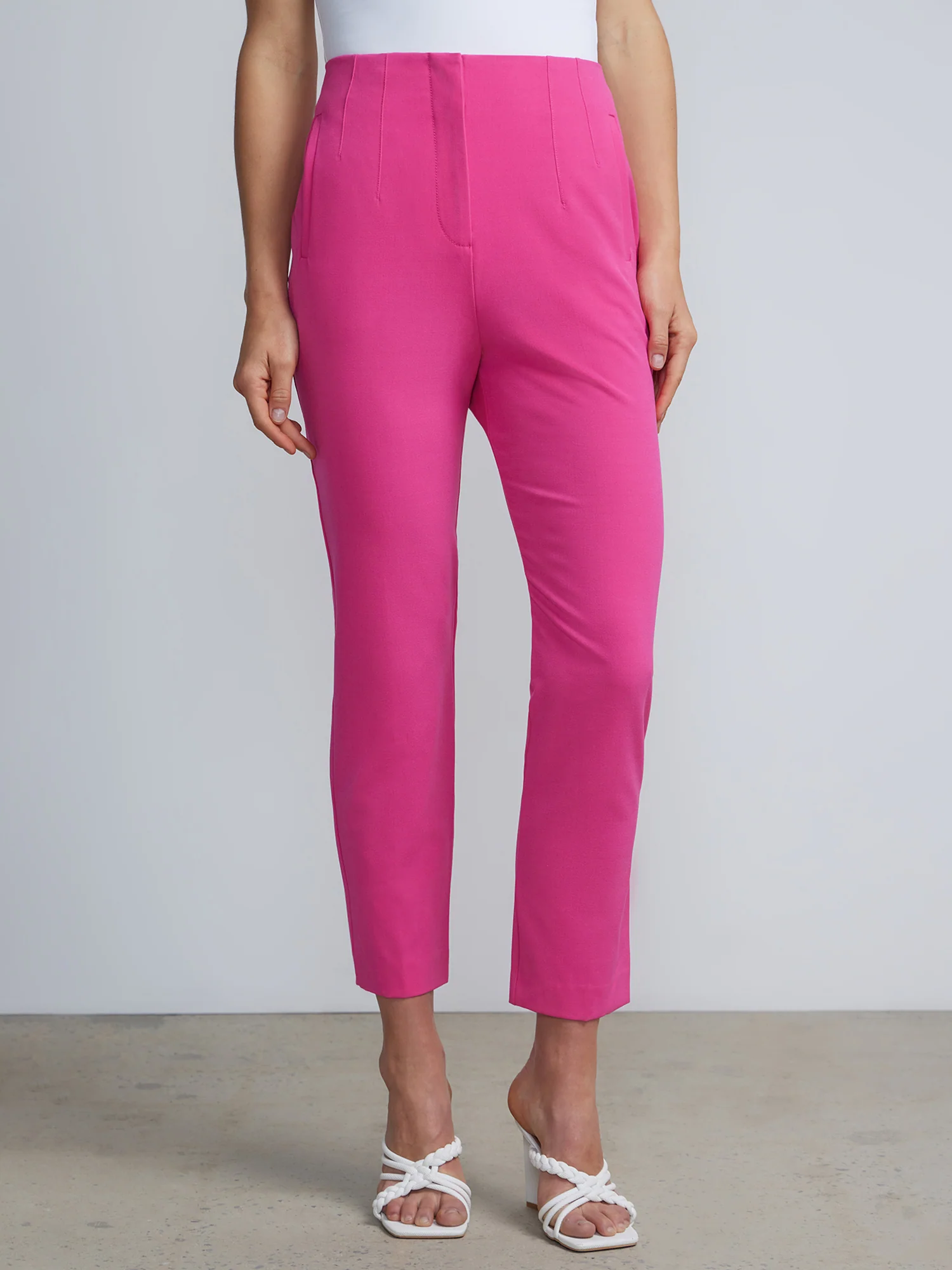 Super High-Rise Seam-Front Ankle Pant - Essential Stretch - Image 5