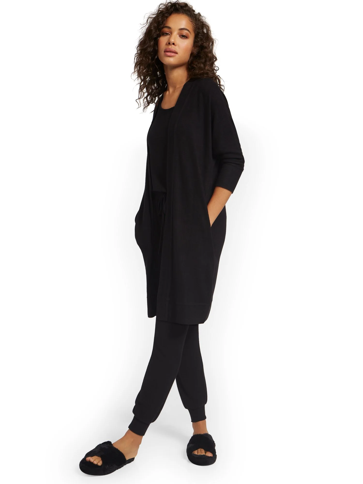 Super-Soft Knit Duster Cardigan - Image 2