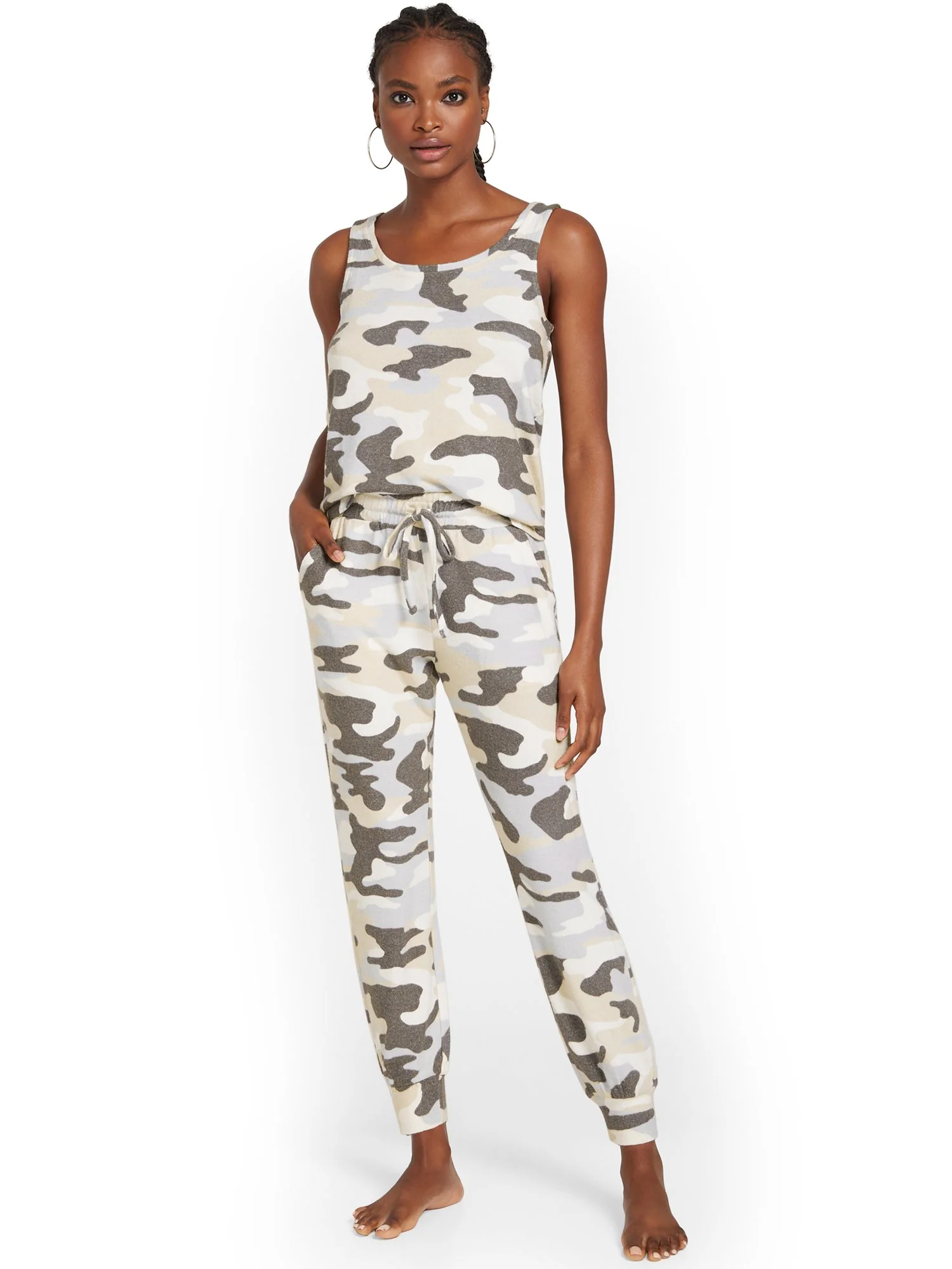 Super-Soft Knit Jogger Pant - Camo-Print - Image 8