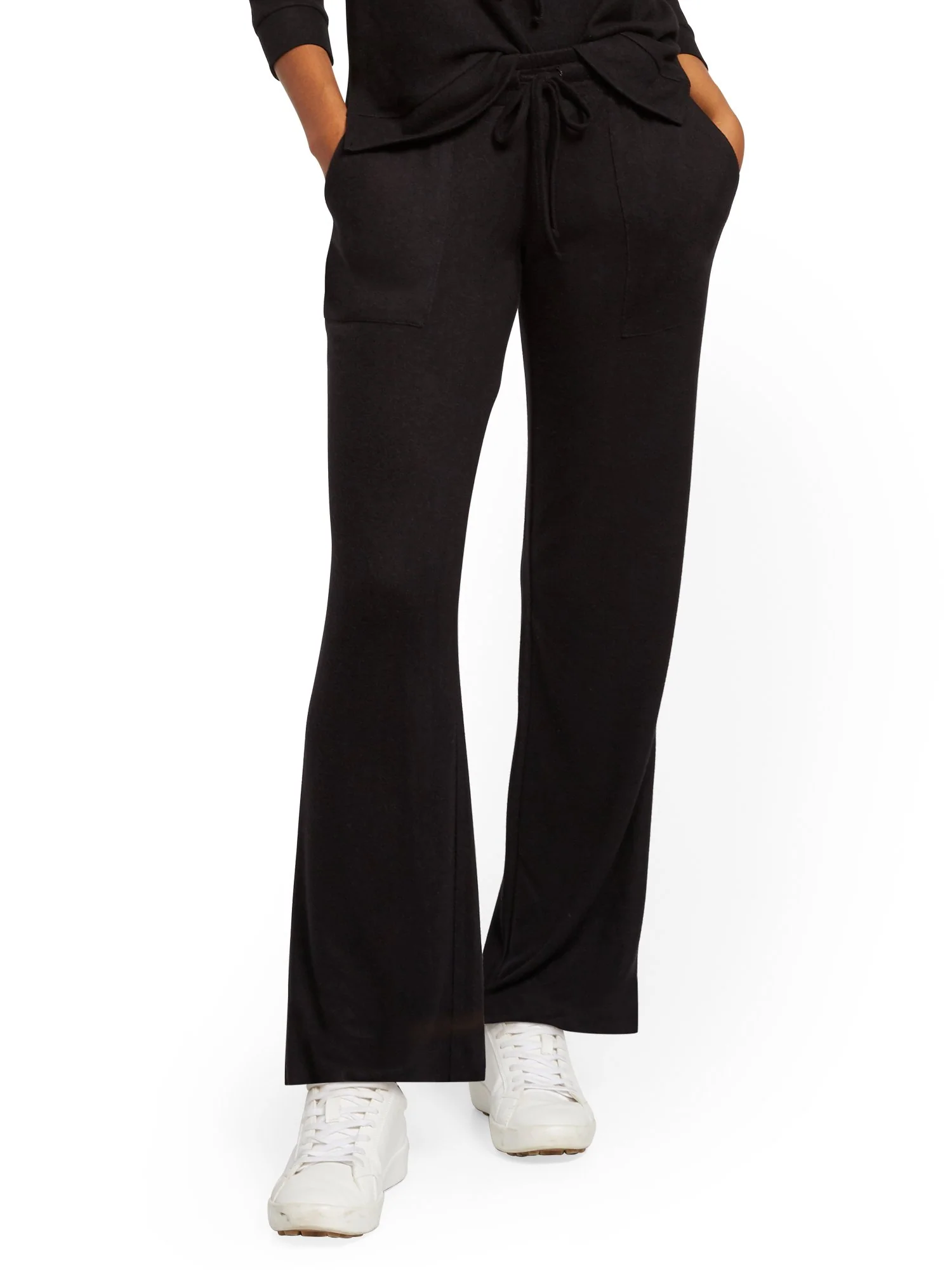 Super-Soft Knit Wide-Leg Pant