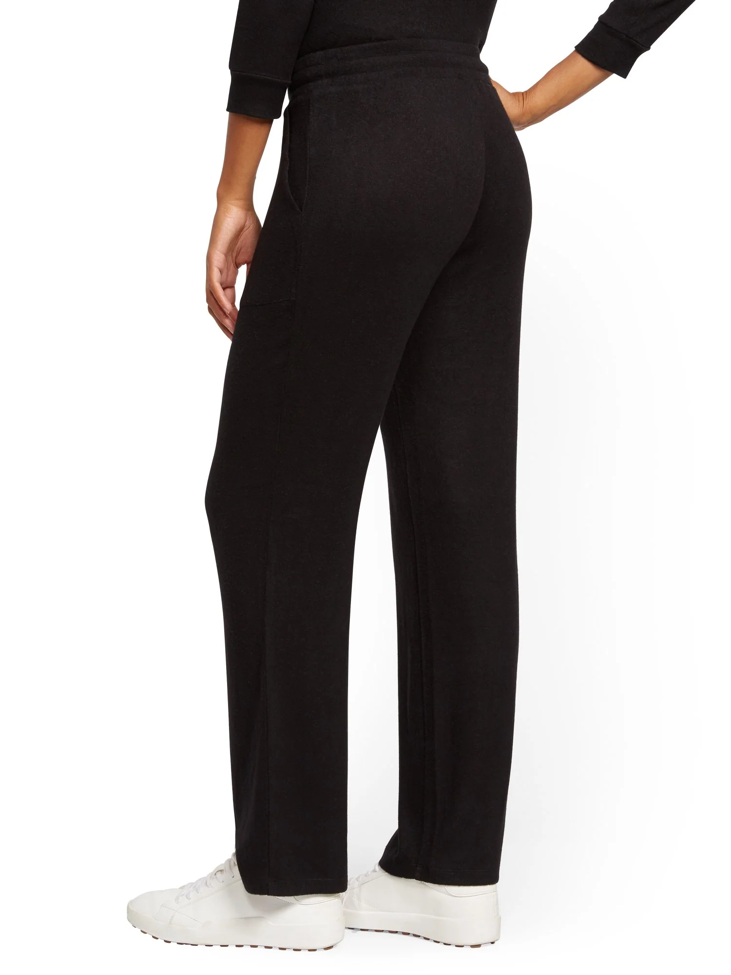Super-Soft Knit Wide-Leg Pant - Image 3