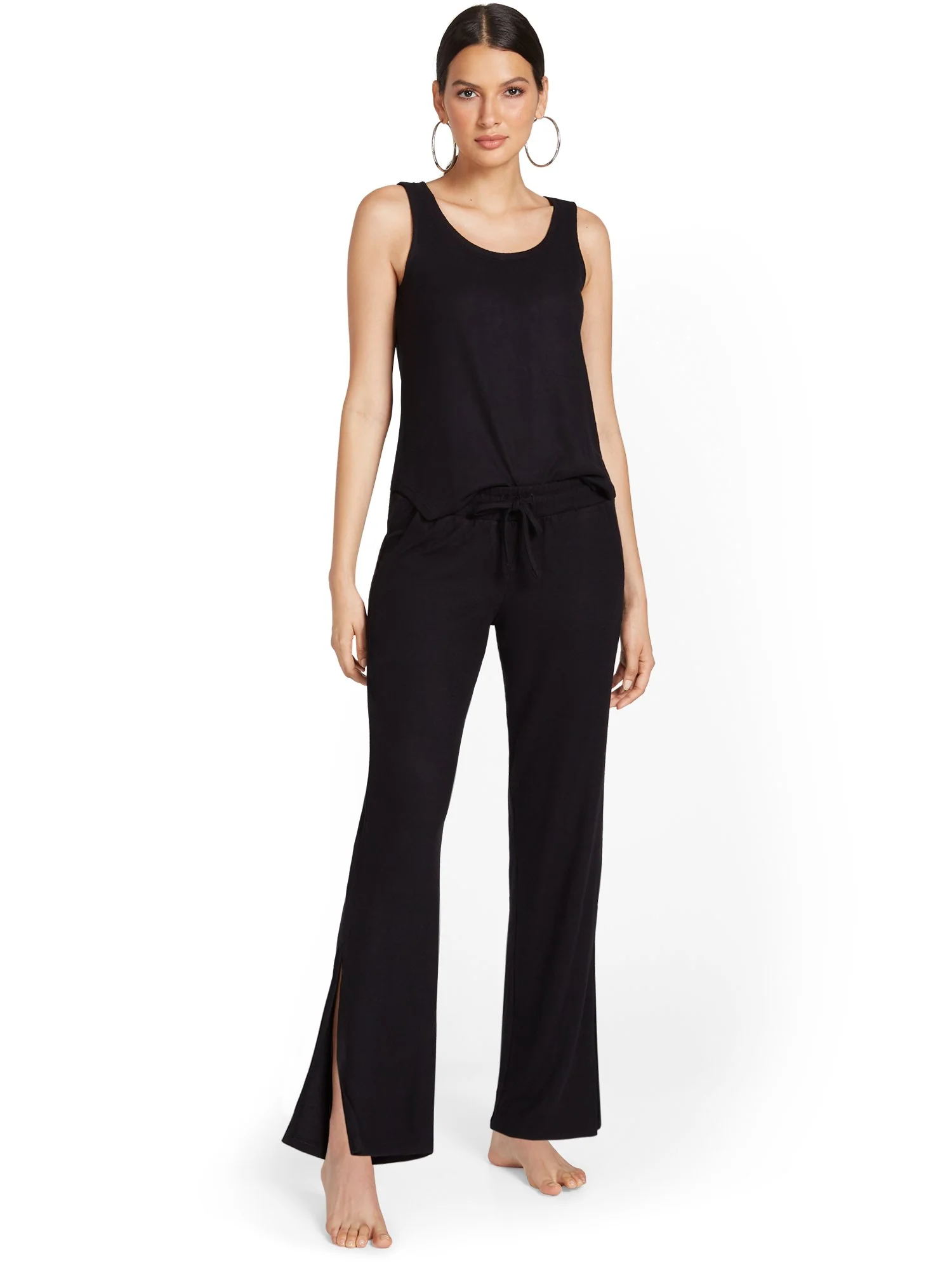 Super-Soft Knit Wide-Leg Pant - Image 4