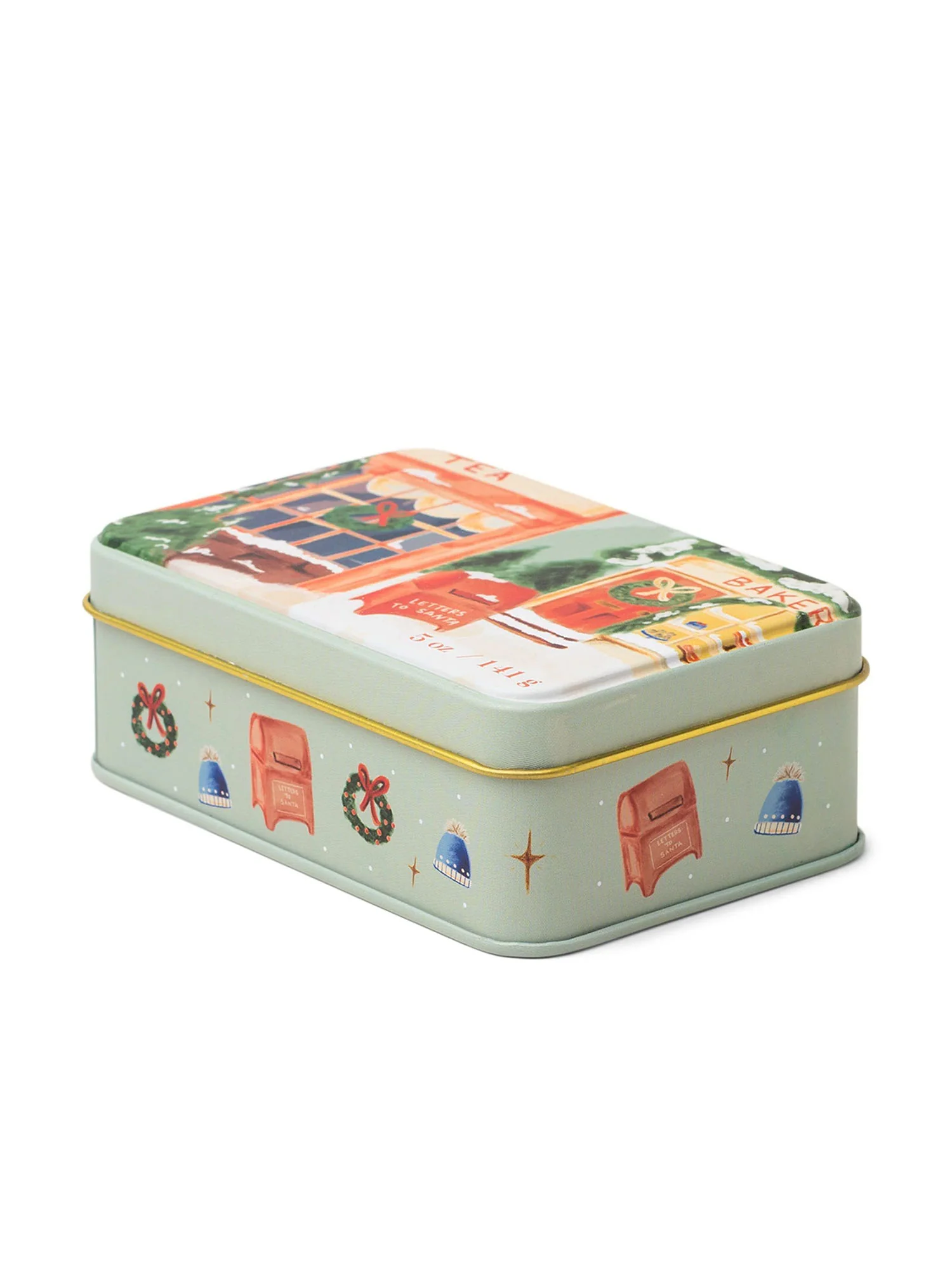 Paddywax Sweet Orange and Fir Holiday Tin Candle - Brands We Love - Image 4