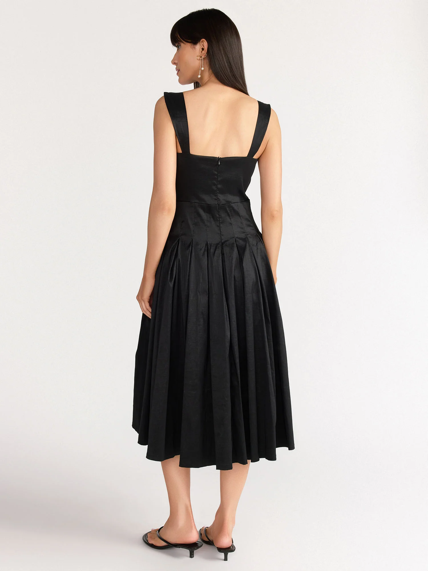 Just Me Sweetheart Pleated Dress - Brands We Love - Image 4