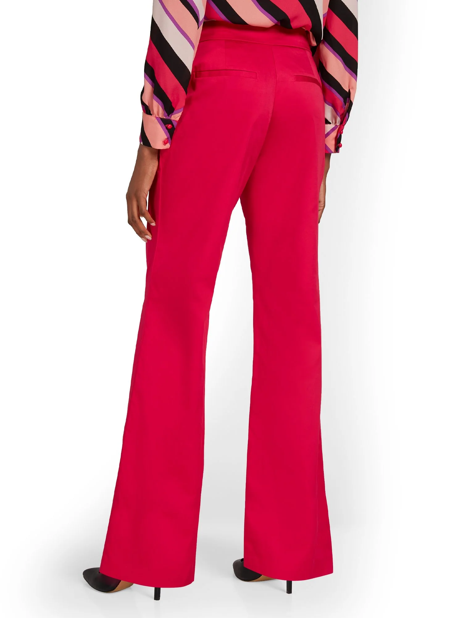 Tab-Waist Wide-Leg Pant - Image 3
