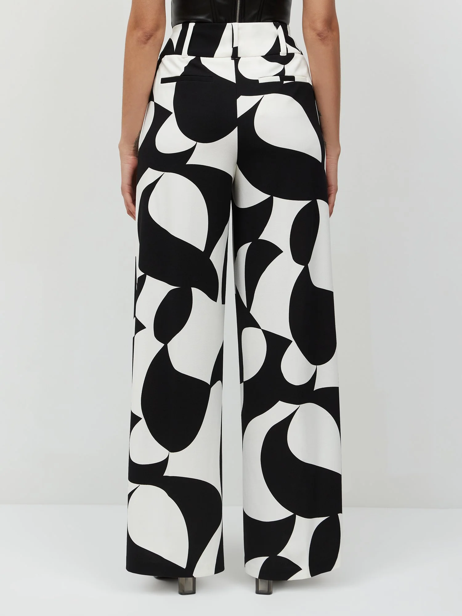 Tall Abstract-Print Wide-Leg Pant - Image 7