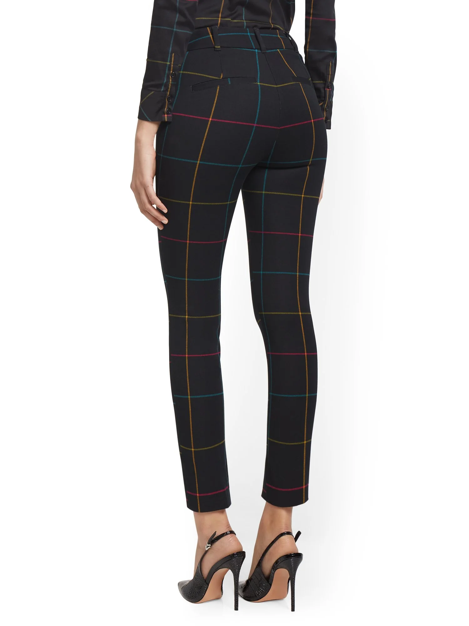 Tall Audrey High-Waisted Ankle Pant - Rainbow - Image 2