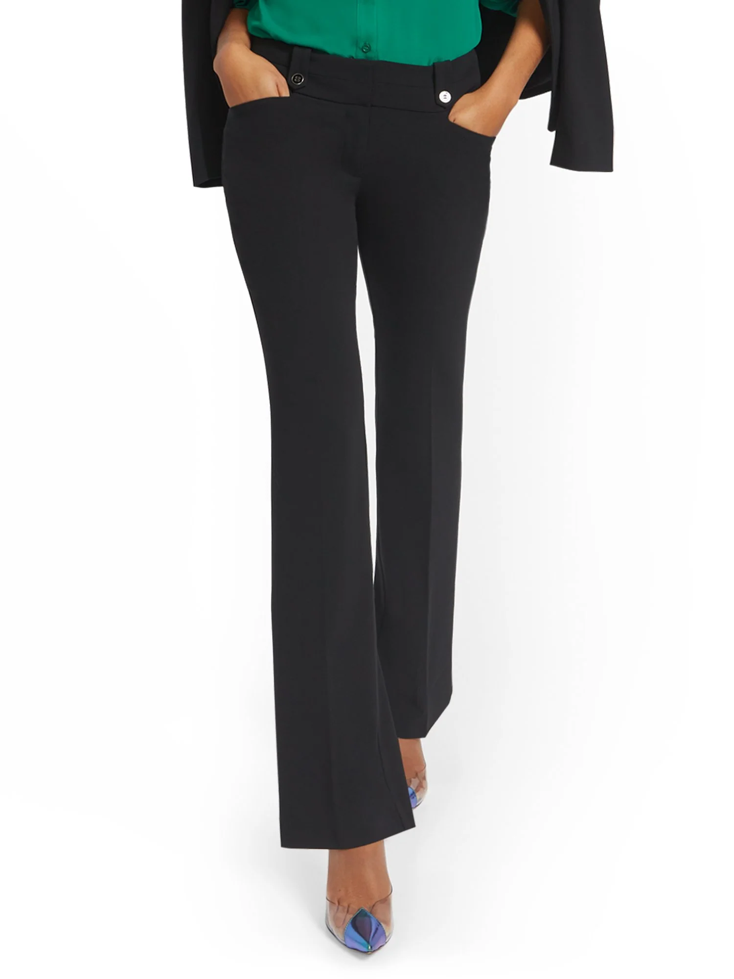 Tall Barely Bootcut Pant - Mid-Rise - Essential Stretch - 7th Avenue