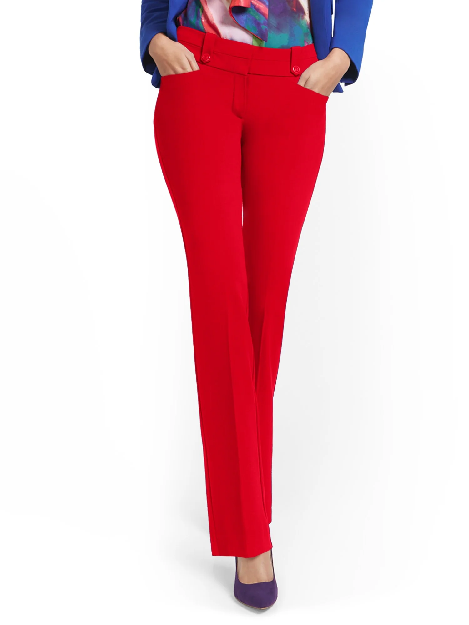 Tall Barely Bootcut Pant - Mid-Rise - Essential Stretch - 7th Avenue - Image 10