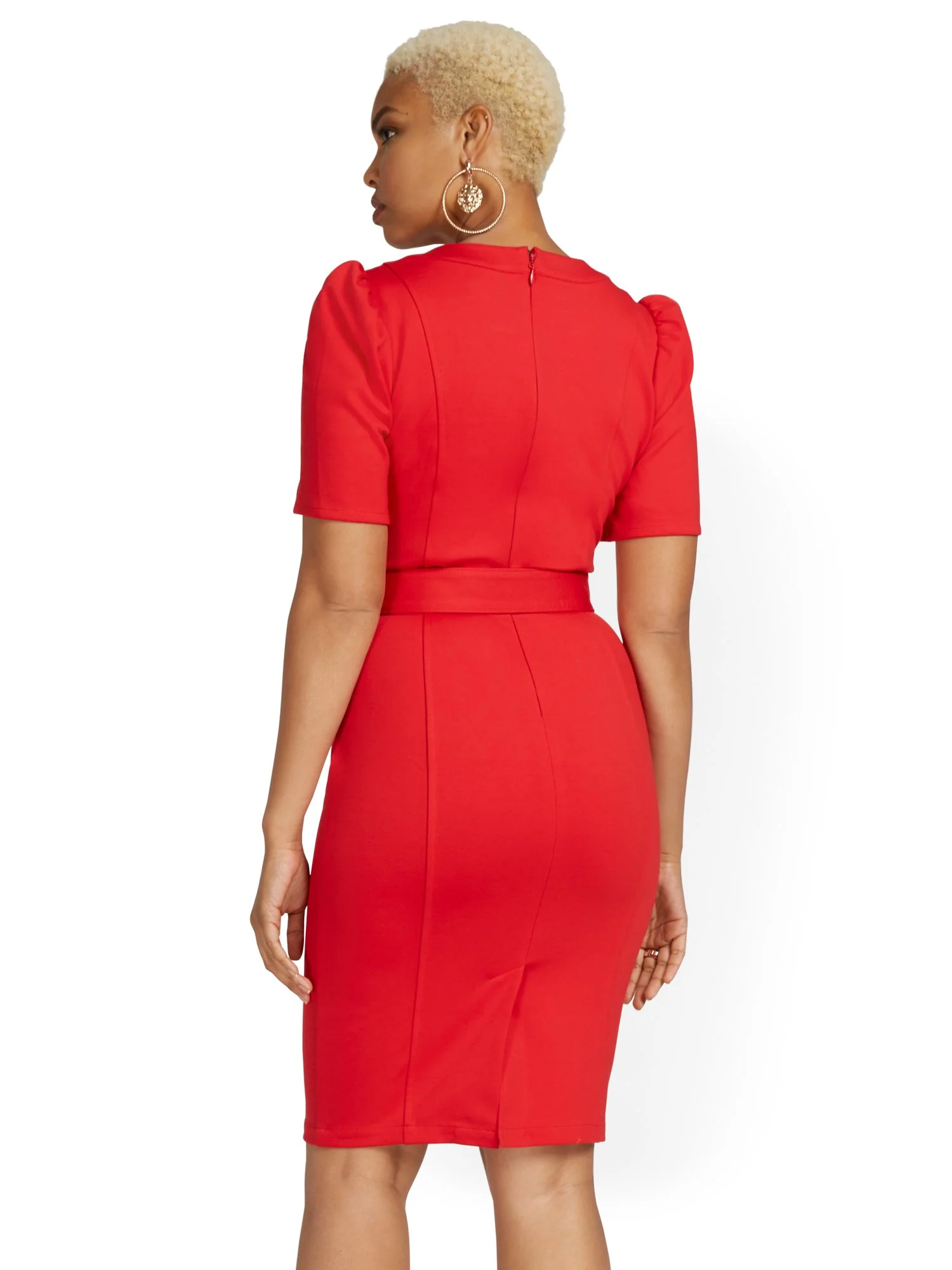 Tall Belted Sheath Dress - Superflex - Image 6