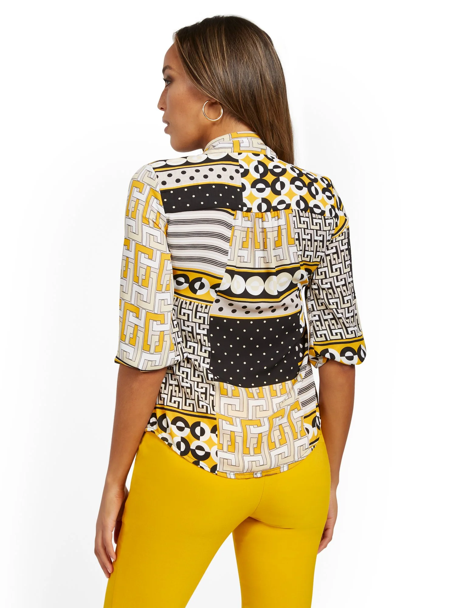 Tall Bow Blouse - 7th Avenue - Image 3
