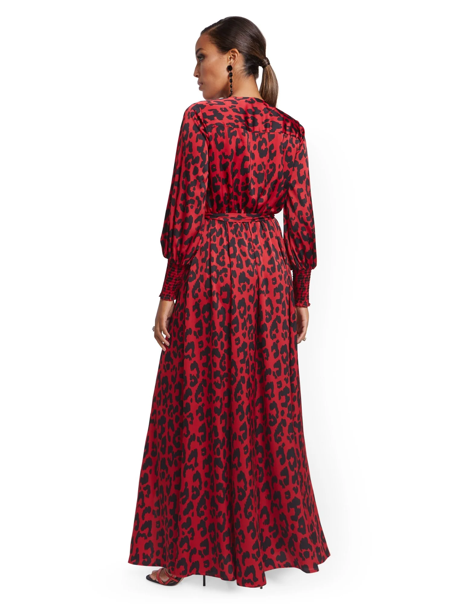 Tall Faux Wrap Maxi Dress - Image 3