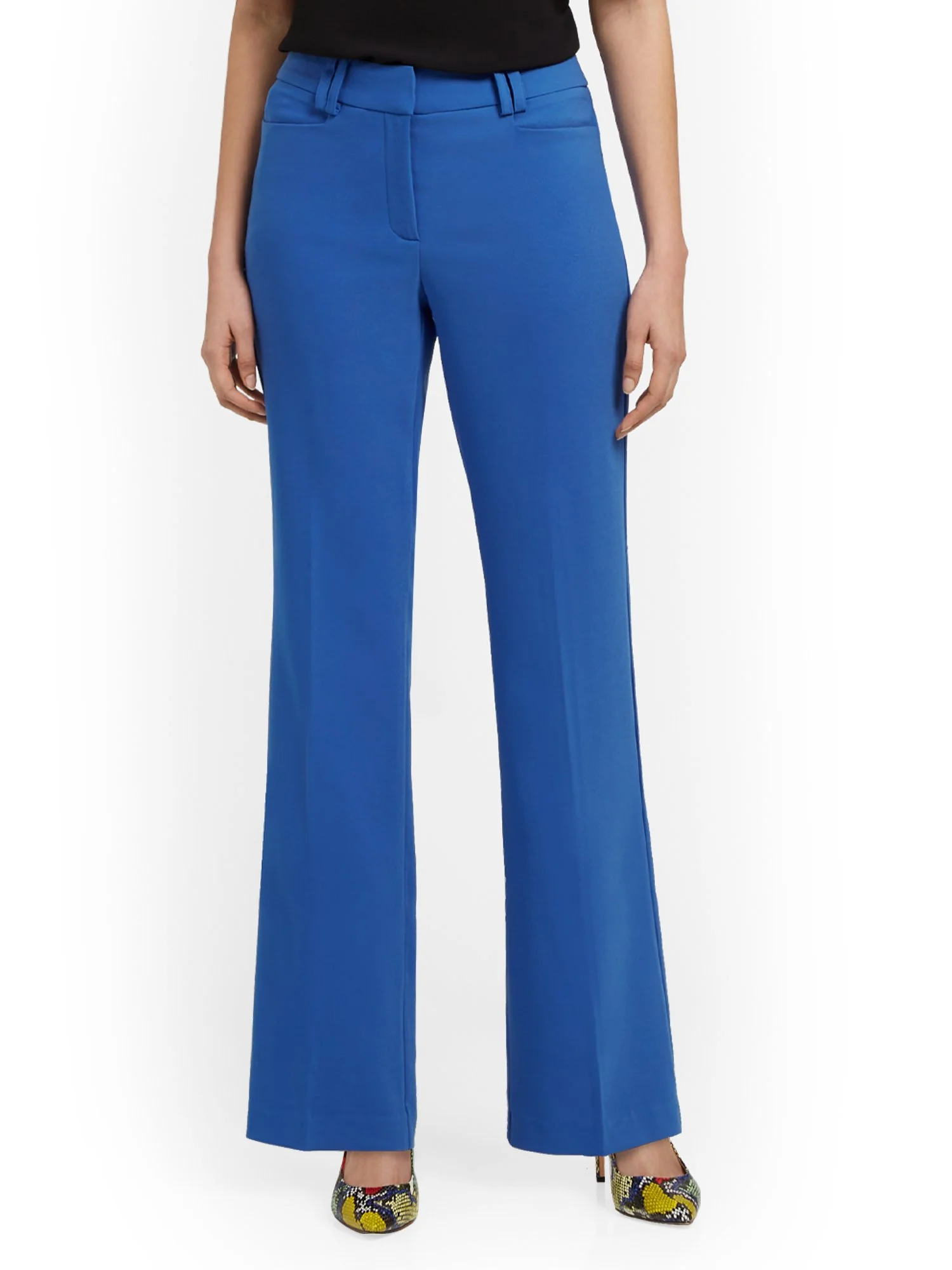 Tall High-Waisted Curvy-Fit Wide-Leg Pant - Premium Stretch - Image 7