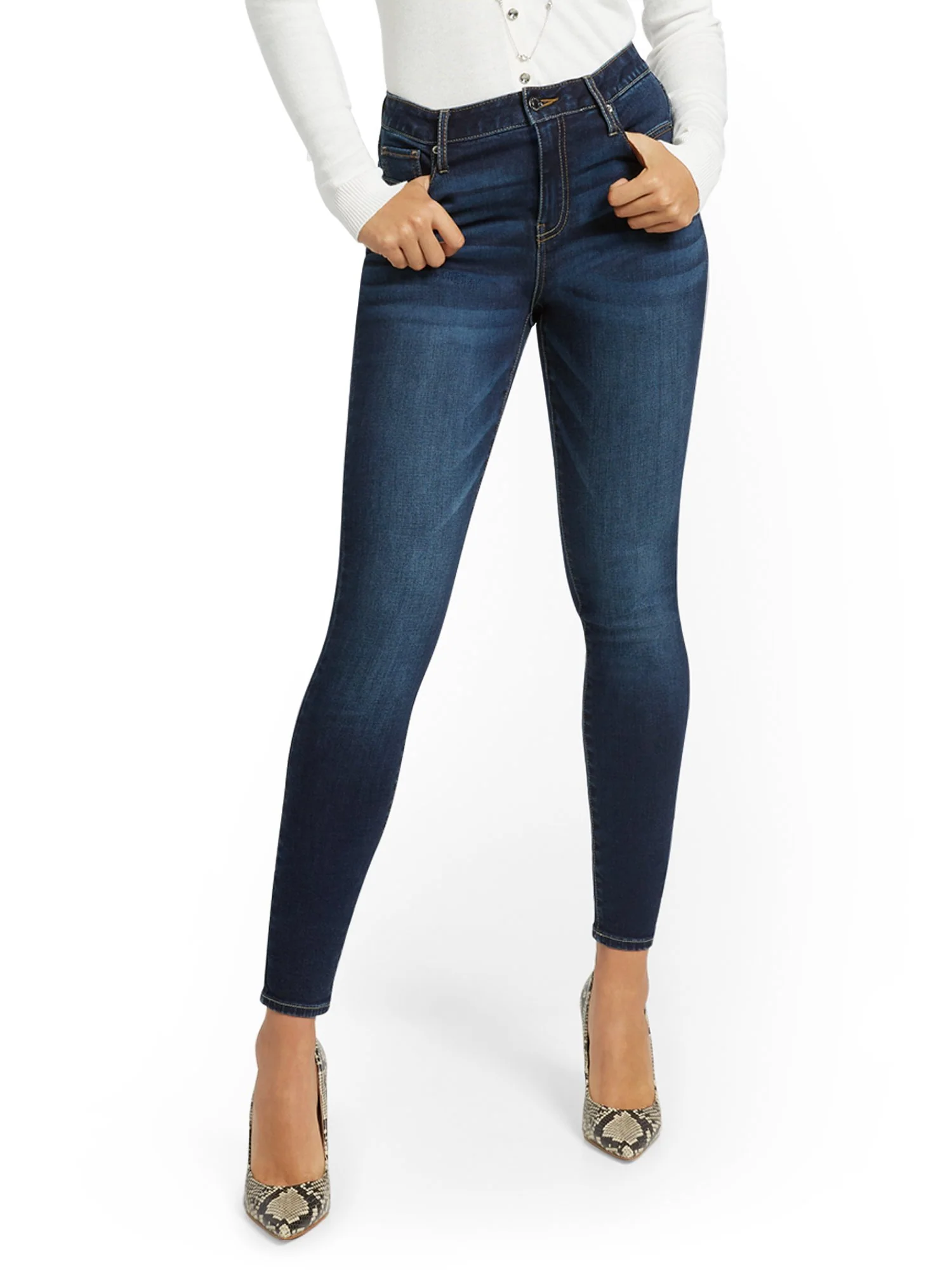 Tall High-Waisted Curvy Skinny Jeans - Image 2