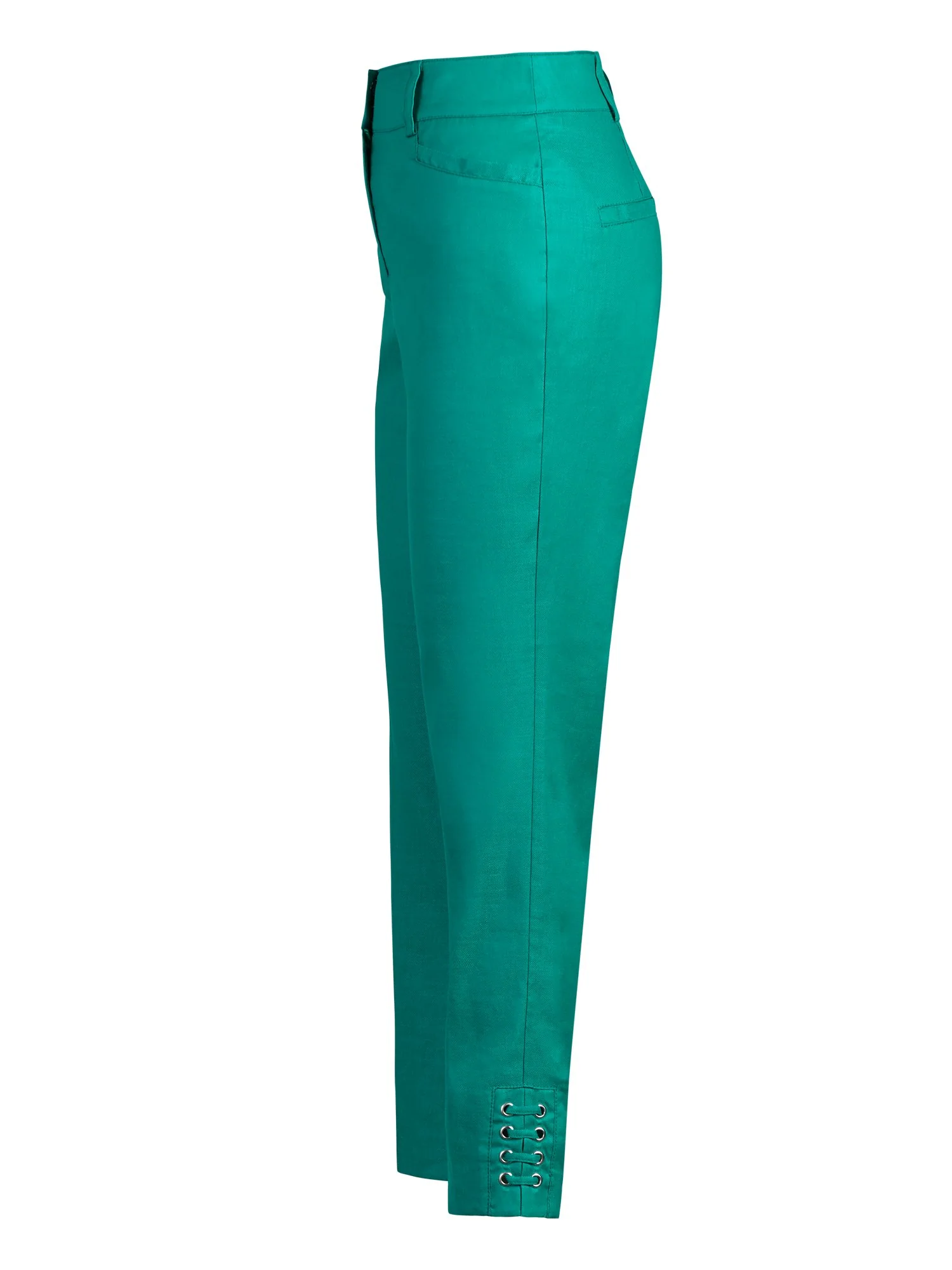 Tall High-Waisted Lace-Up Ankle Pant - Modern - Linen Blend - 7th Avenue - Image 4
