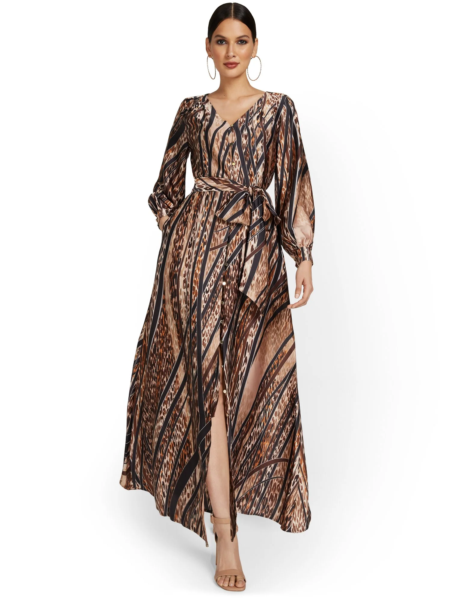 Tall Leopard-Print Maxi Dress - Image 2