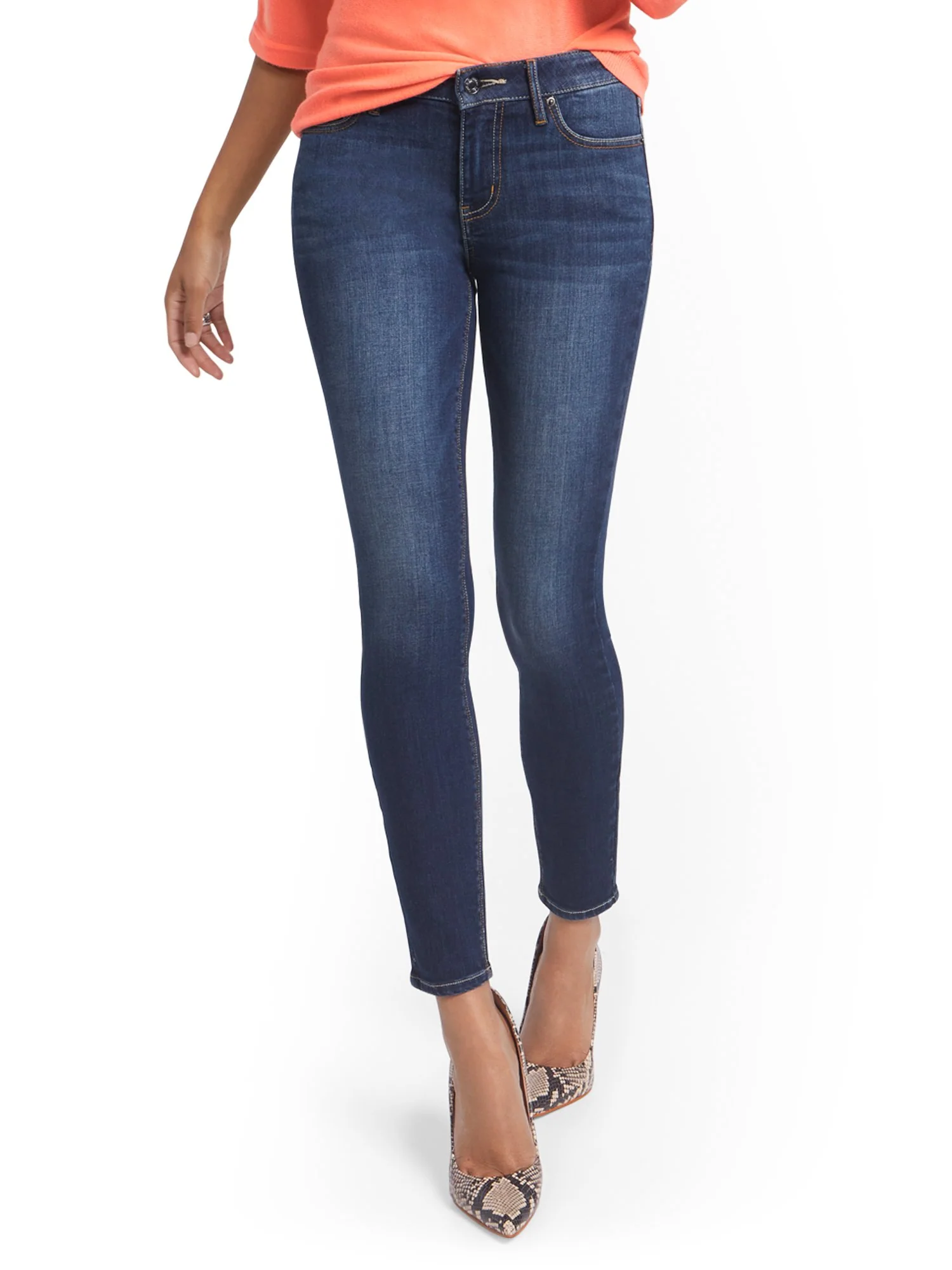 Tall Lexi Mid-Rise Super-Skinny Jeans - Image 2