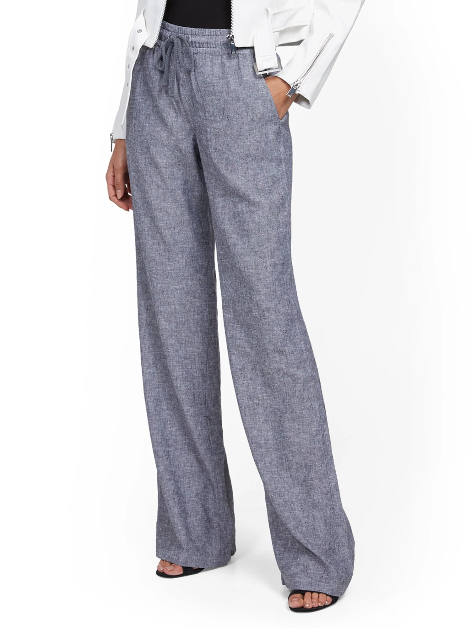 Tall Linen Wide-Leg Pant - Image 6