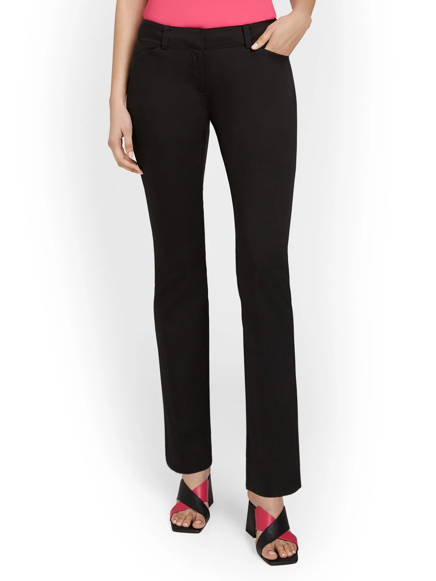 Tall Mid-Rise Straight-Leg Pant - Image 2