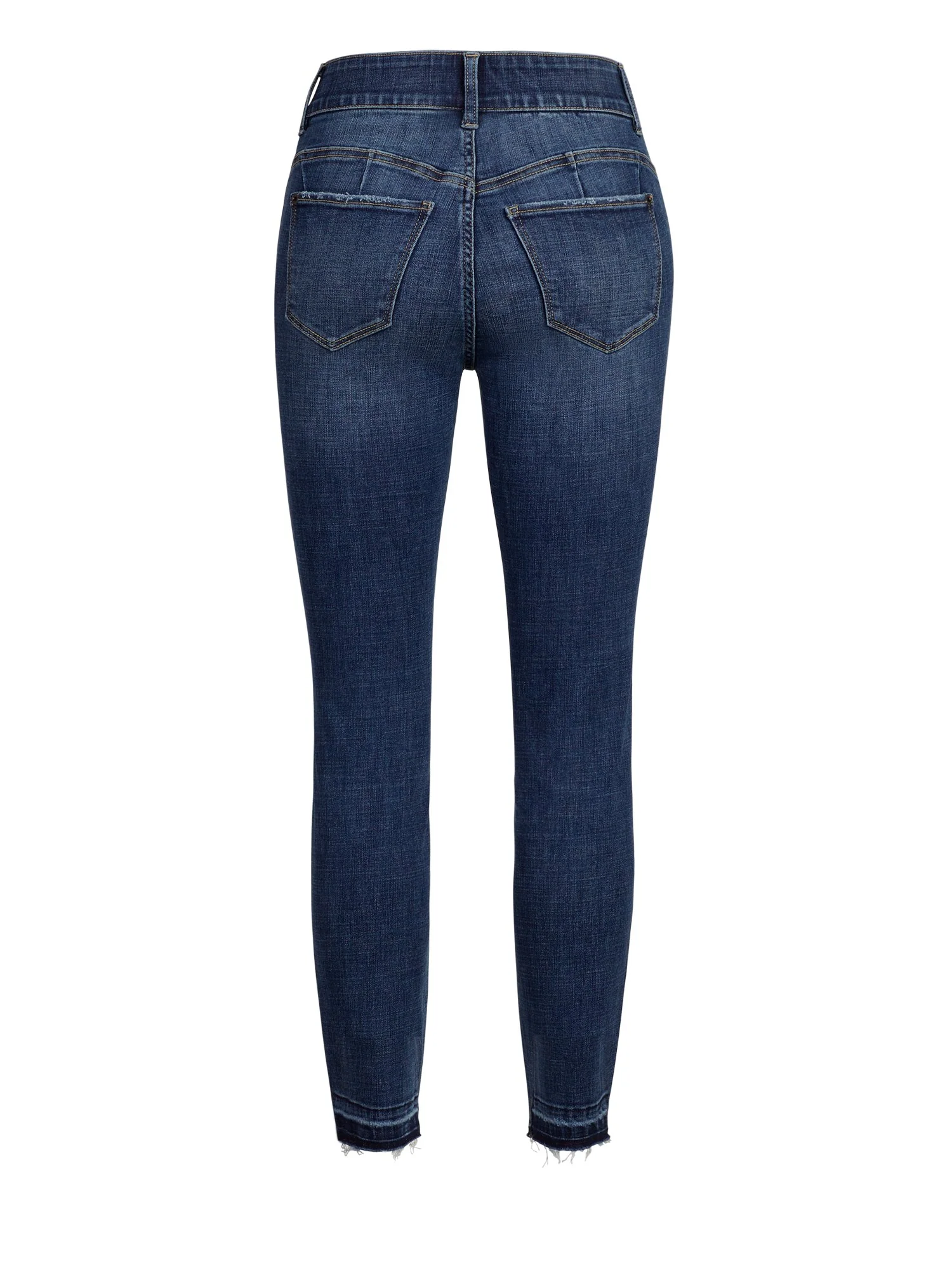 Tall Mya Curvy High-Waisted Sculpting No Gap Super-Skinny Jeans - Destroyed Details - Image 3