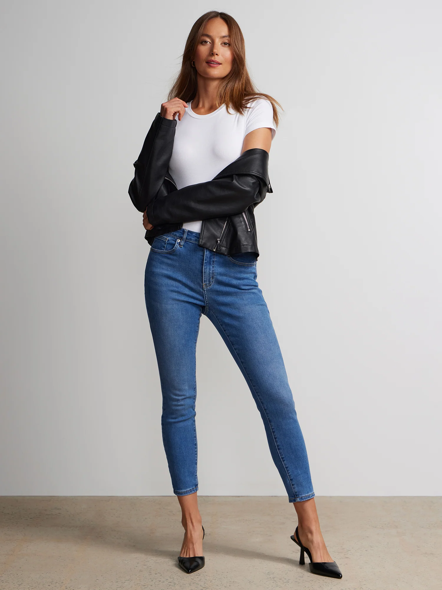 Tall Perfect Fit Mid Rise Ankle Skinny Jeans - Image 4