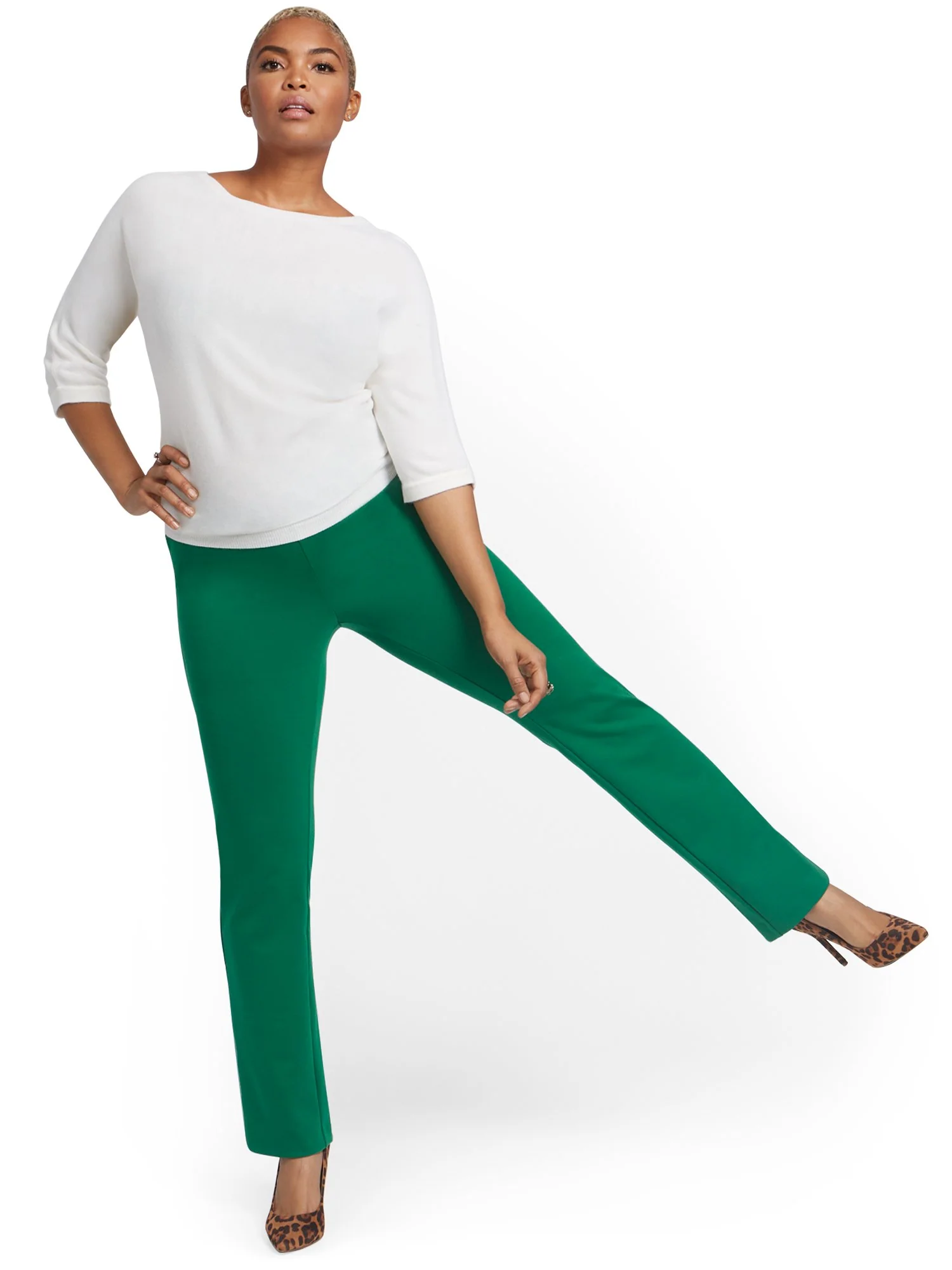 Tall Pull-On Straight-Leg Pant - Superflex - Image 7