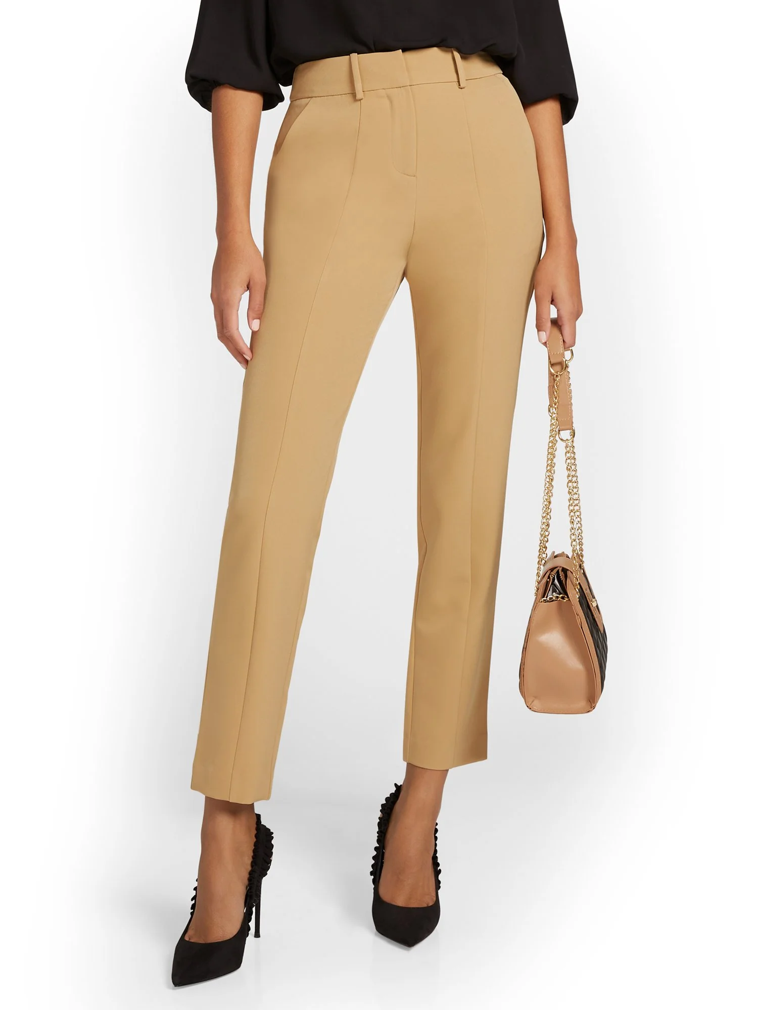 Tall Seamed Straight-Leg Ankle Pant - Image 6