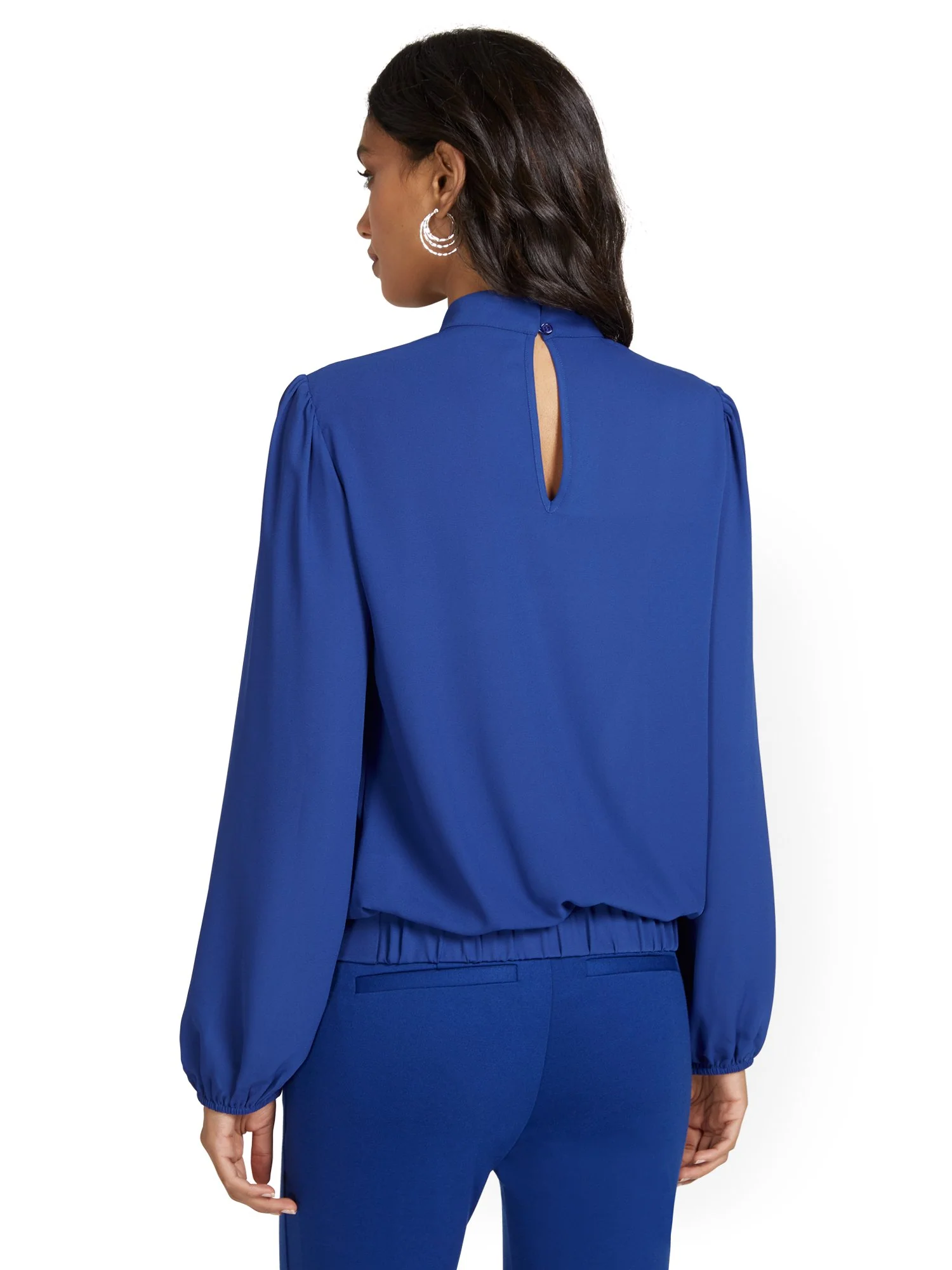 Tall Side-Button Blouse - Image 9