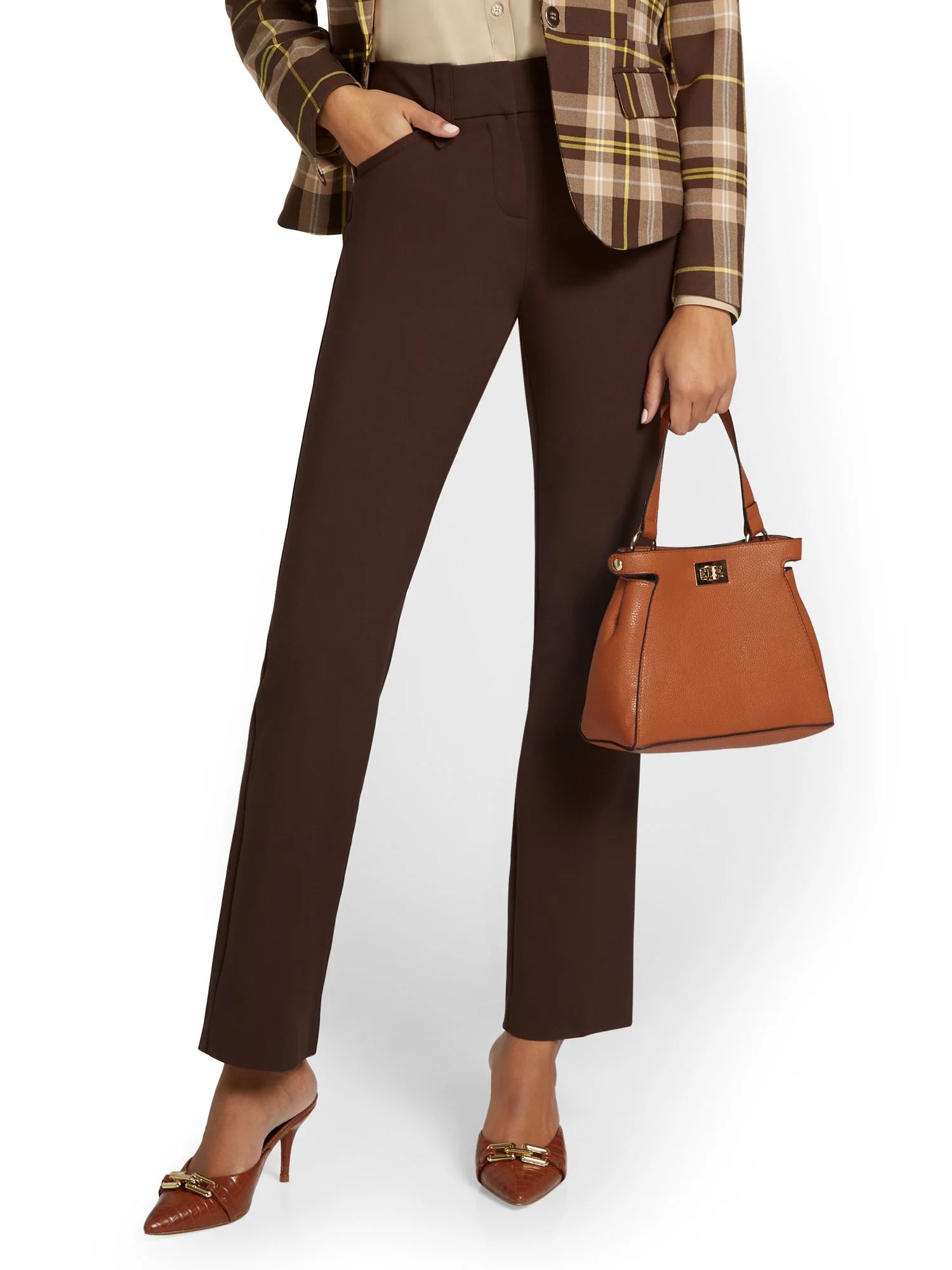 Tall Signature-Fit Straight-Leg Pant - All-Season Stretch - Image 15