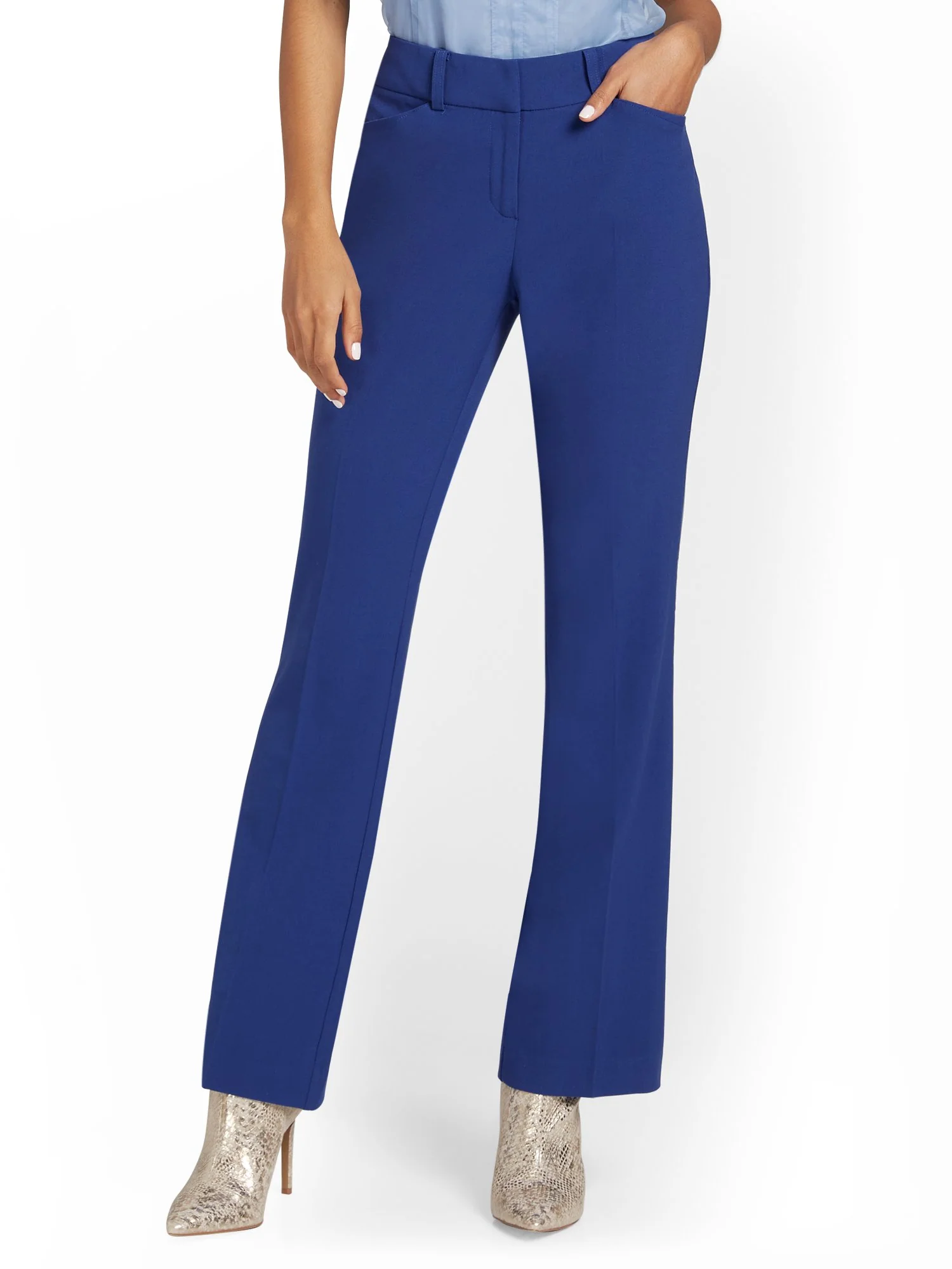 Tall Signature Fit Straight-Leg Pant - All-Season Stretch - 7th Avenue - Image 18