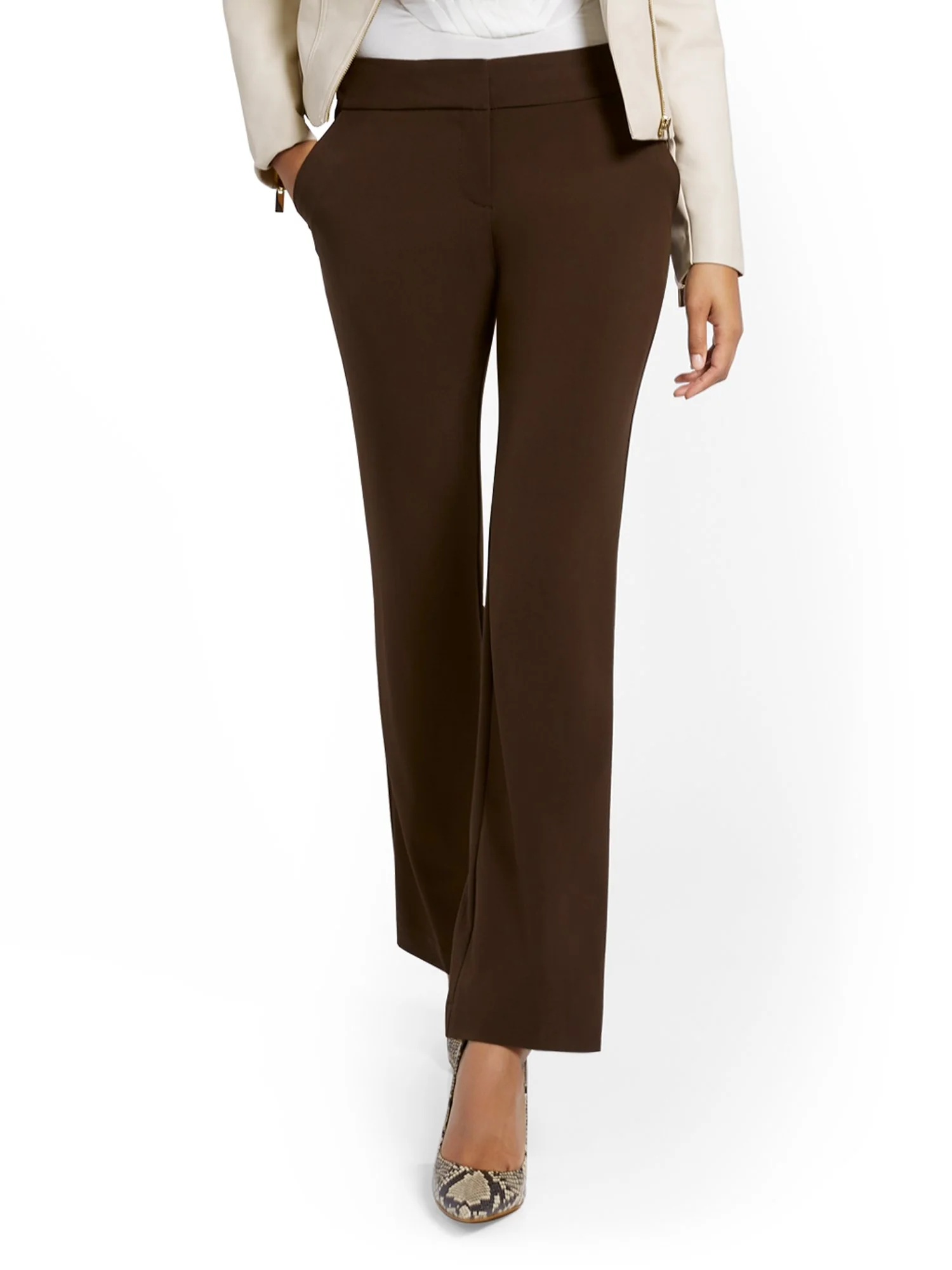 Tall Straight-Leg Pant - Essential Stretch - 7th Avenue - Image 23