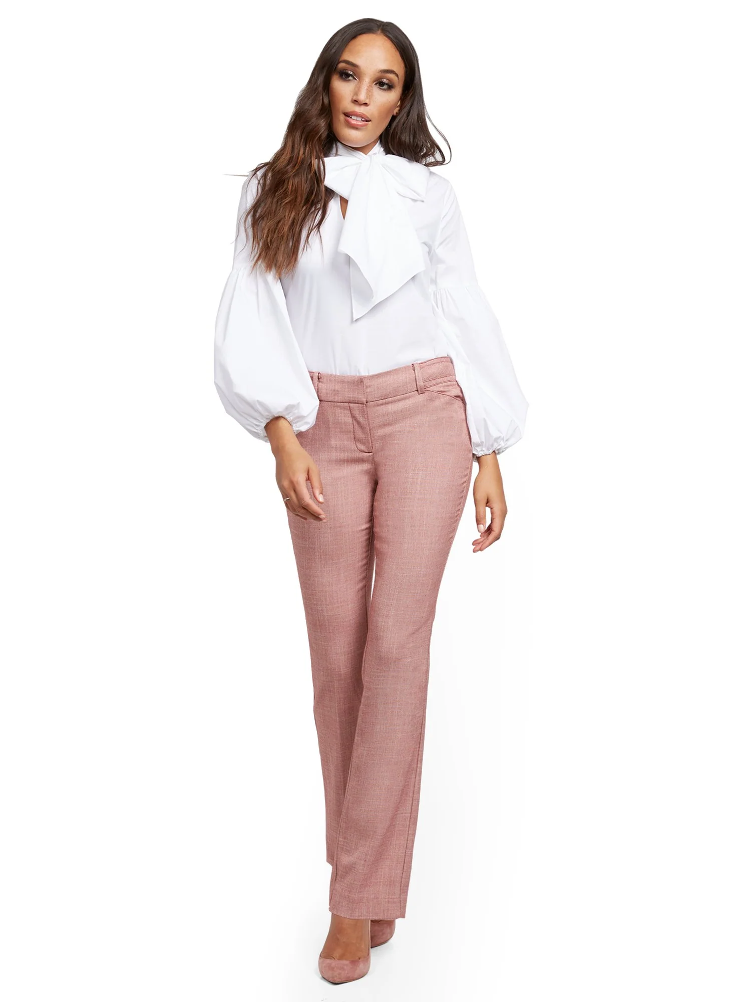 Tall Straight-Leg Pant - Signature Fit - 7th Avenue - Image 13