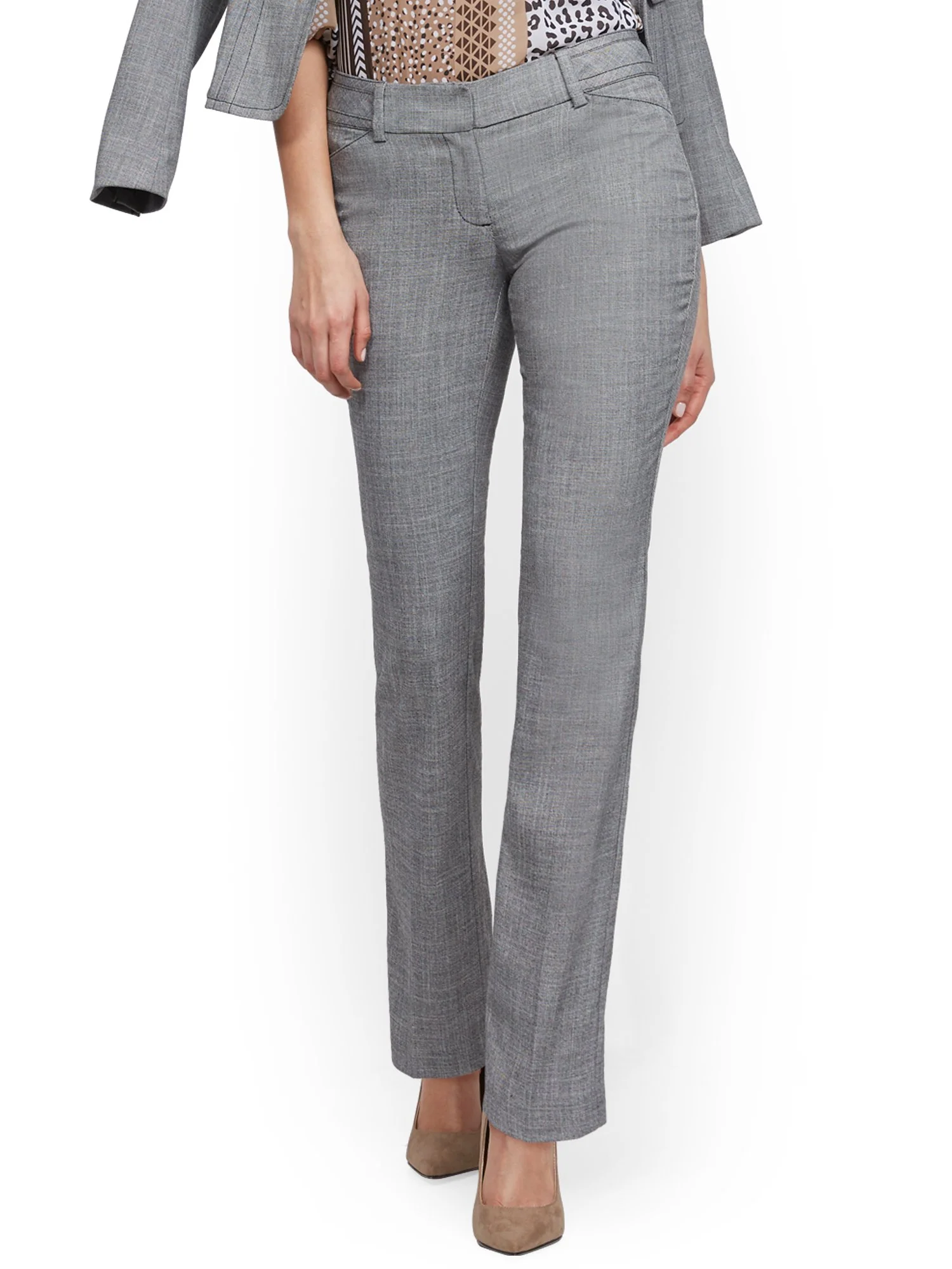 Tall Straight-Leg Pant - Signature Fit - 7th Avenue - Image 2