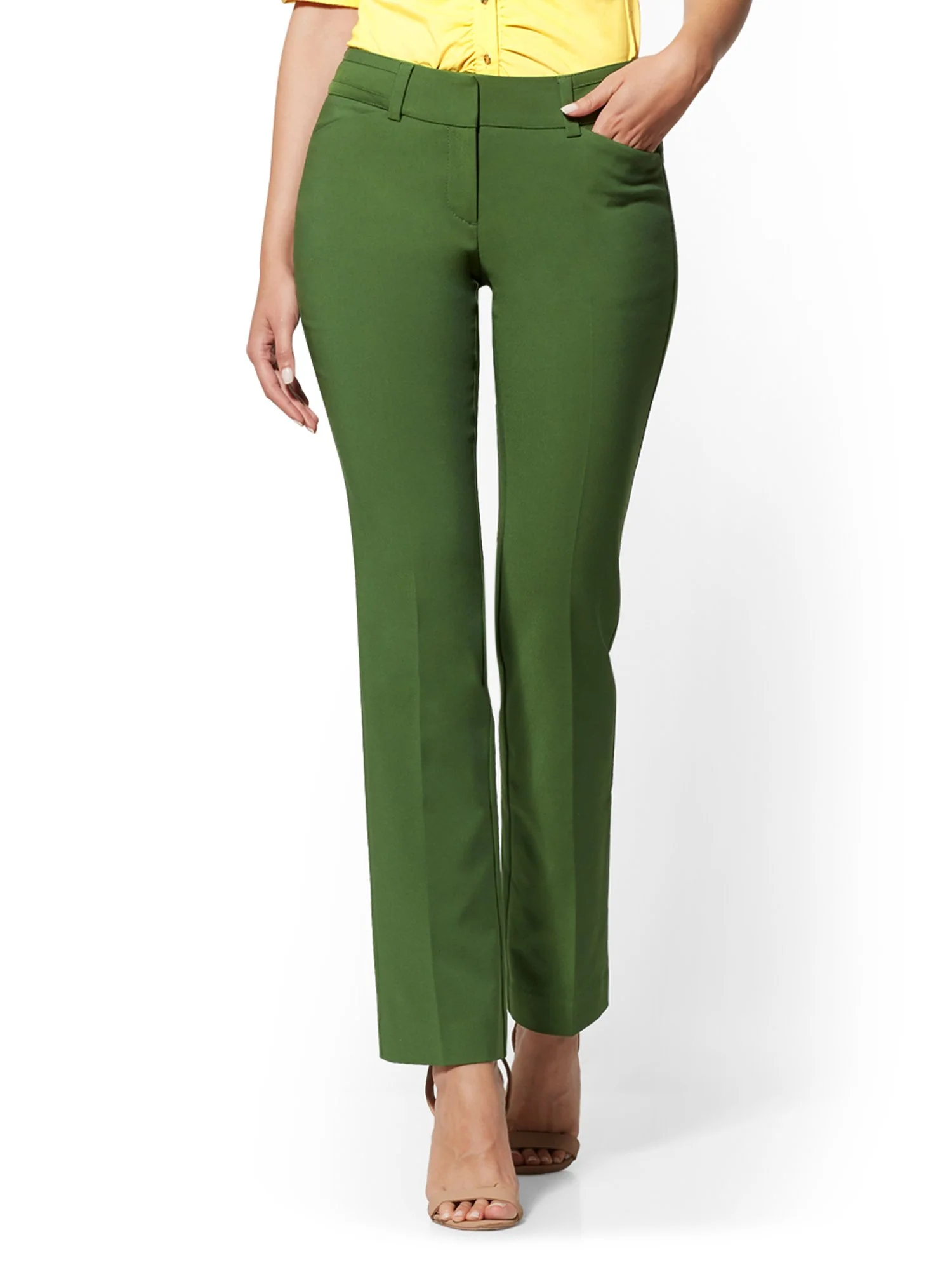 Tall Straight-Leg Pant - Signature Fit - All-Season Stretch - 7th Avenue - Image 10