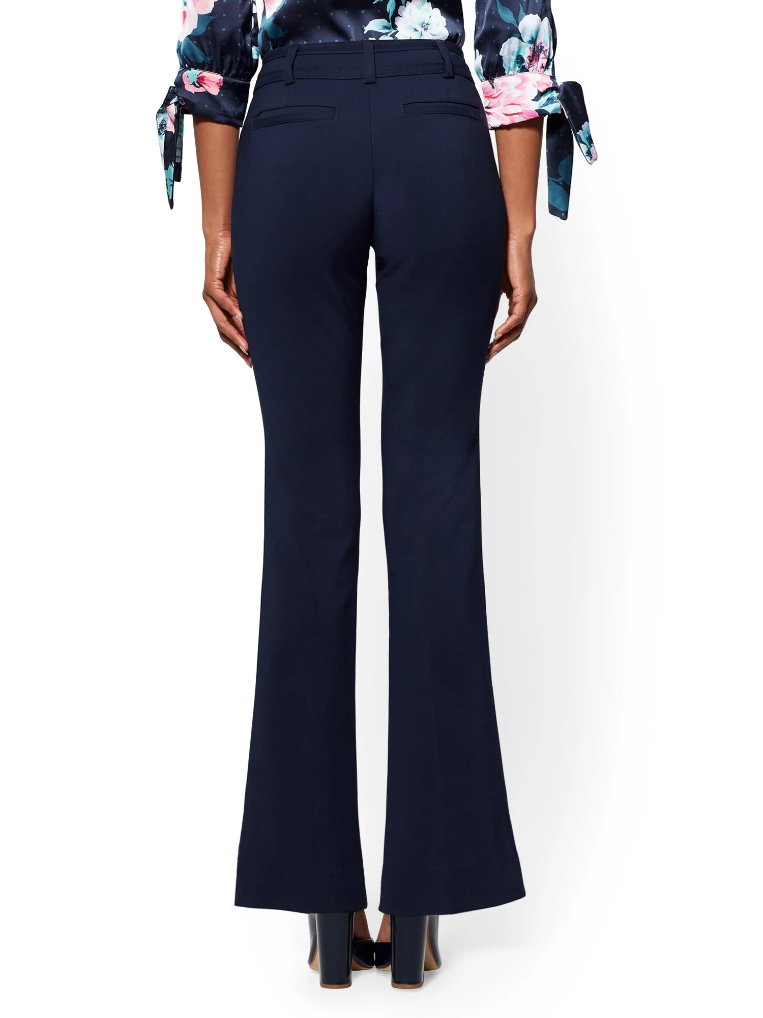 Tall Straight-Leg Pant - Signature Fit - All-Season Stretch - 7th Avenue - Image 17