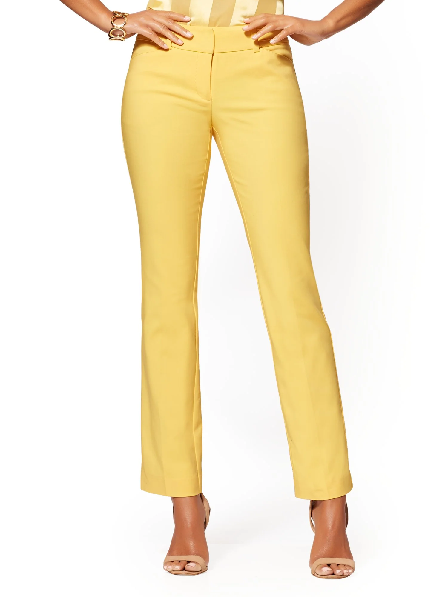 Tall Straight-Leg Pant - Signature Fit - All-Season Stretch - 7th Avenue - Image 30
