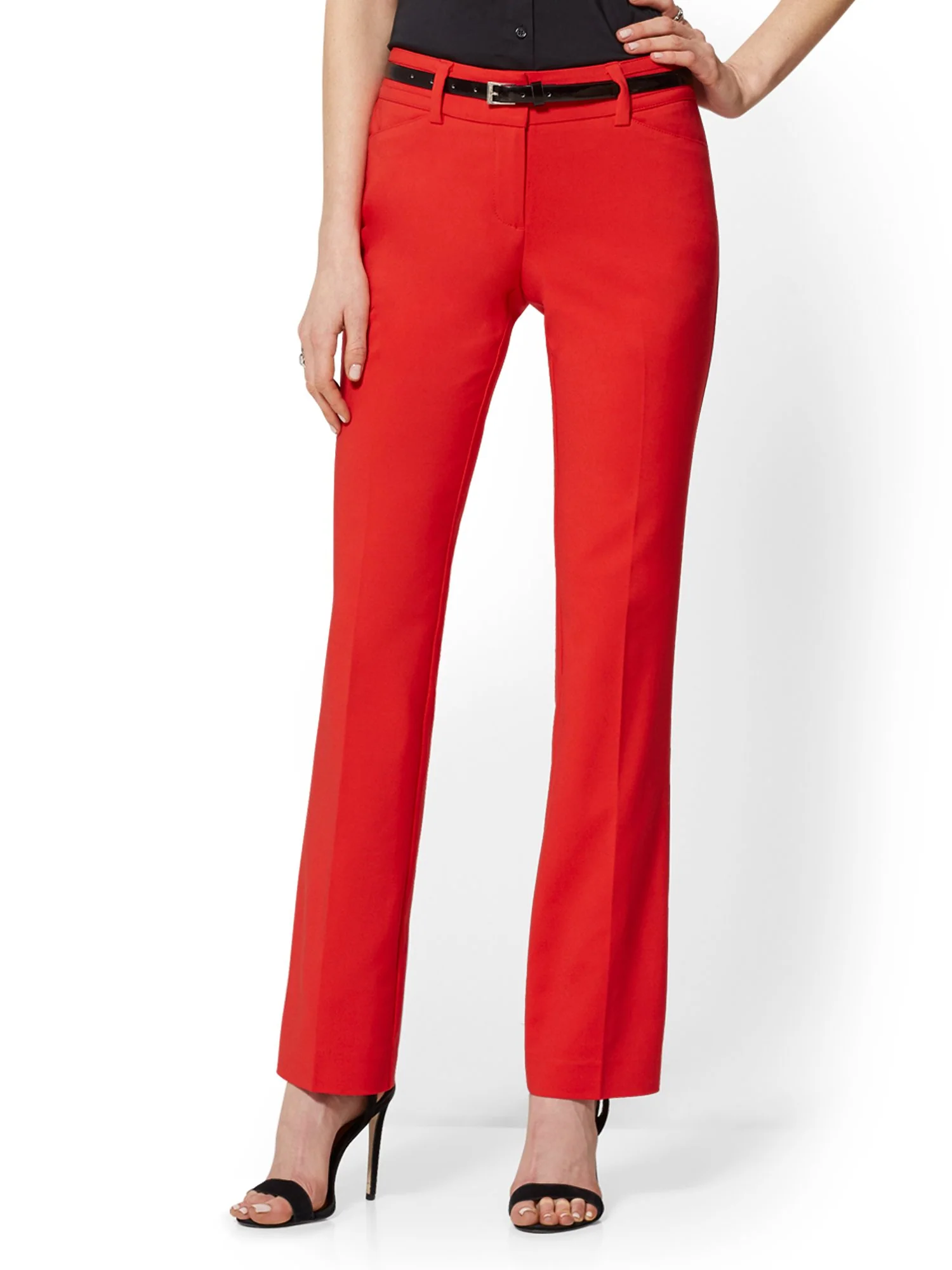 Tall Straight-Leg Pant - Signature Fit - All-Season Stretch - 7th Avenue - Image 34
