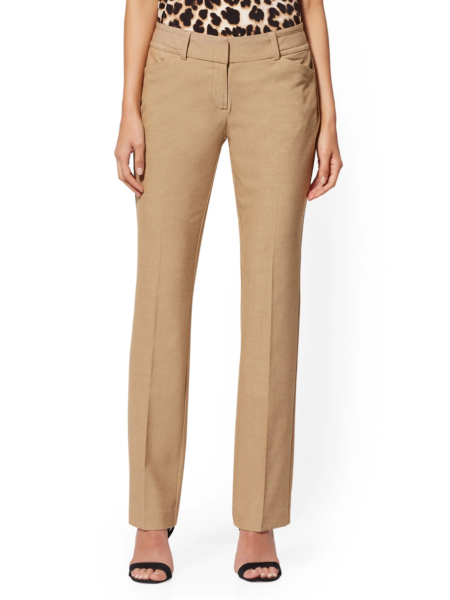Tall Straight-Leg Pant - Signature Fit - Superstretch - 7th Avenue - Image 6