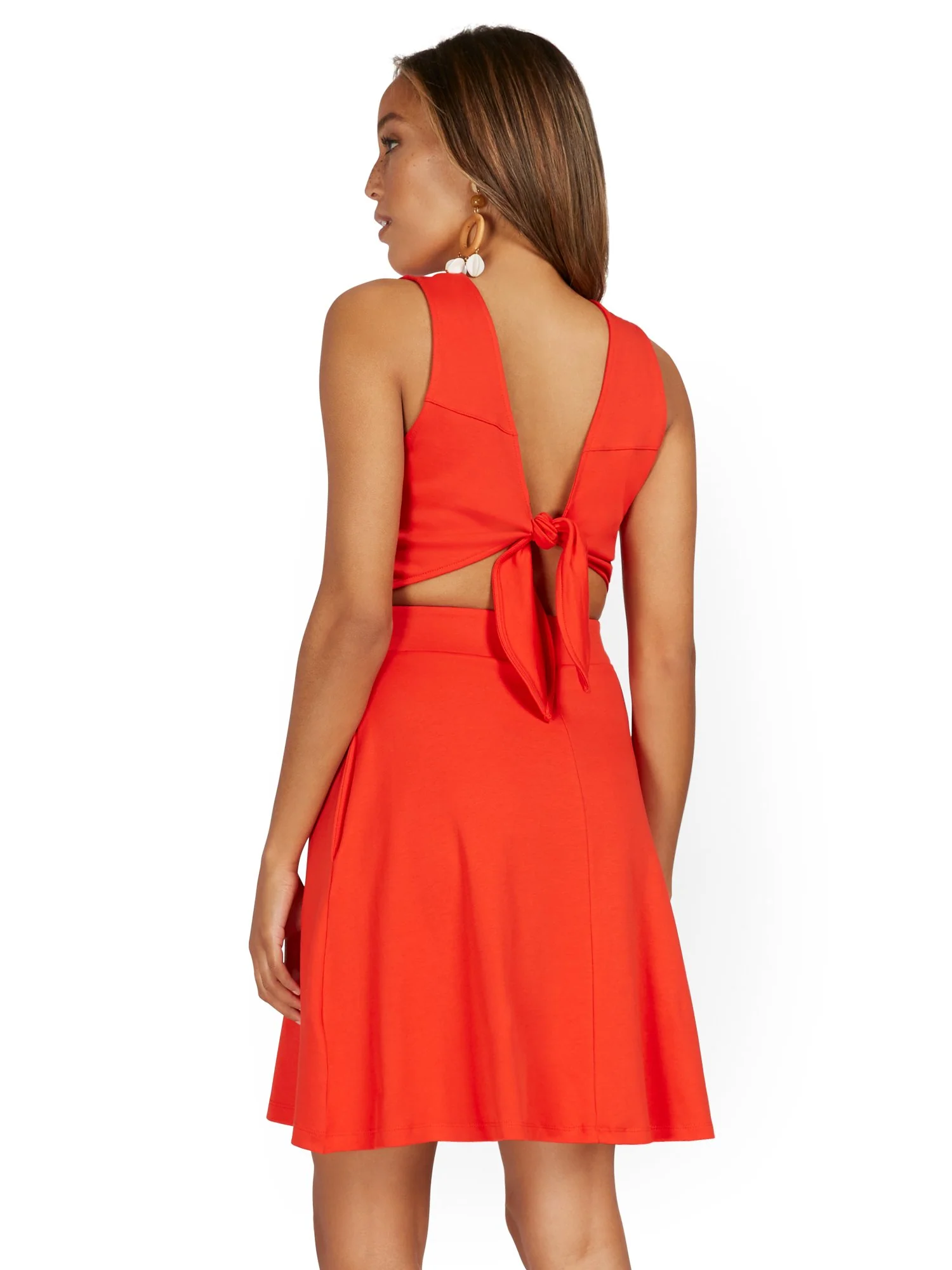 Tall Tie-Back Dress - City Knits - Image 17