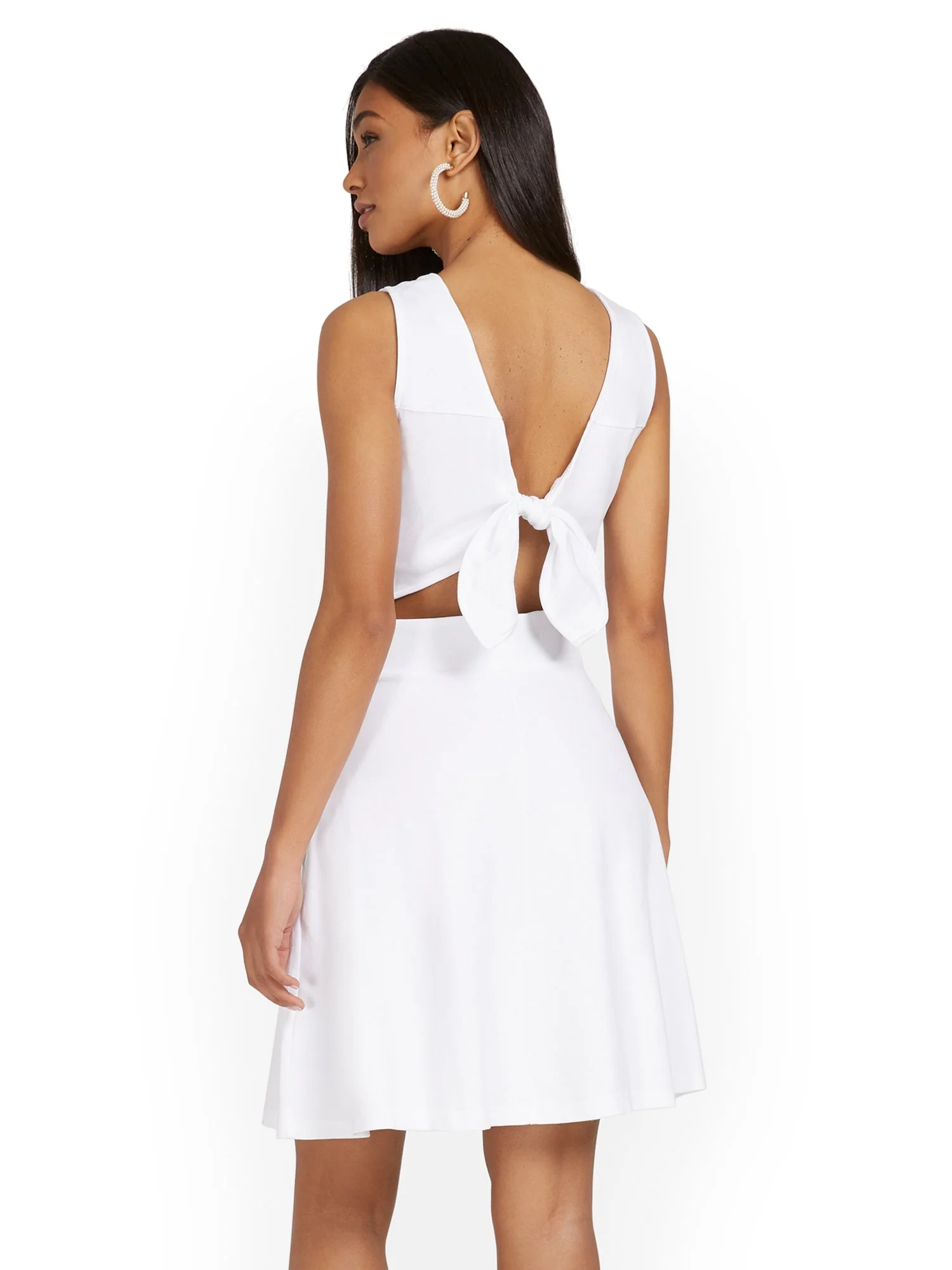 Tall Tie-Back Dress - City Knits - Image 8
