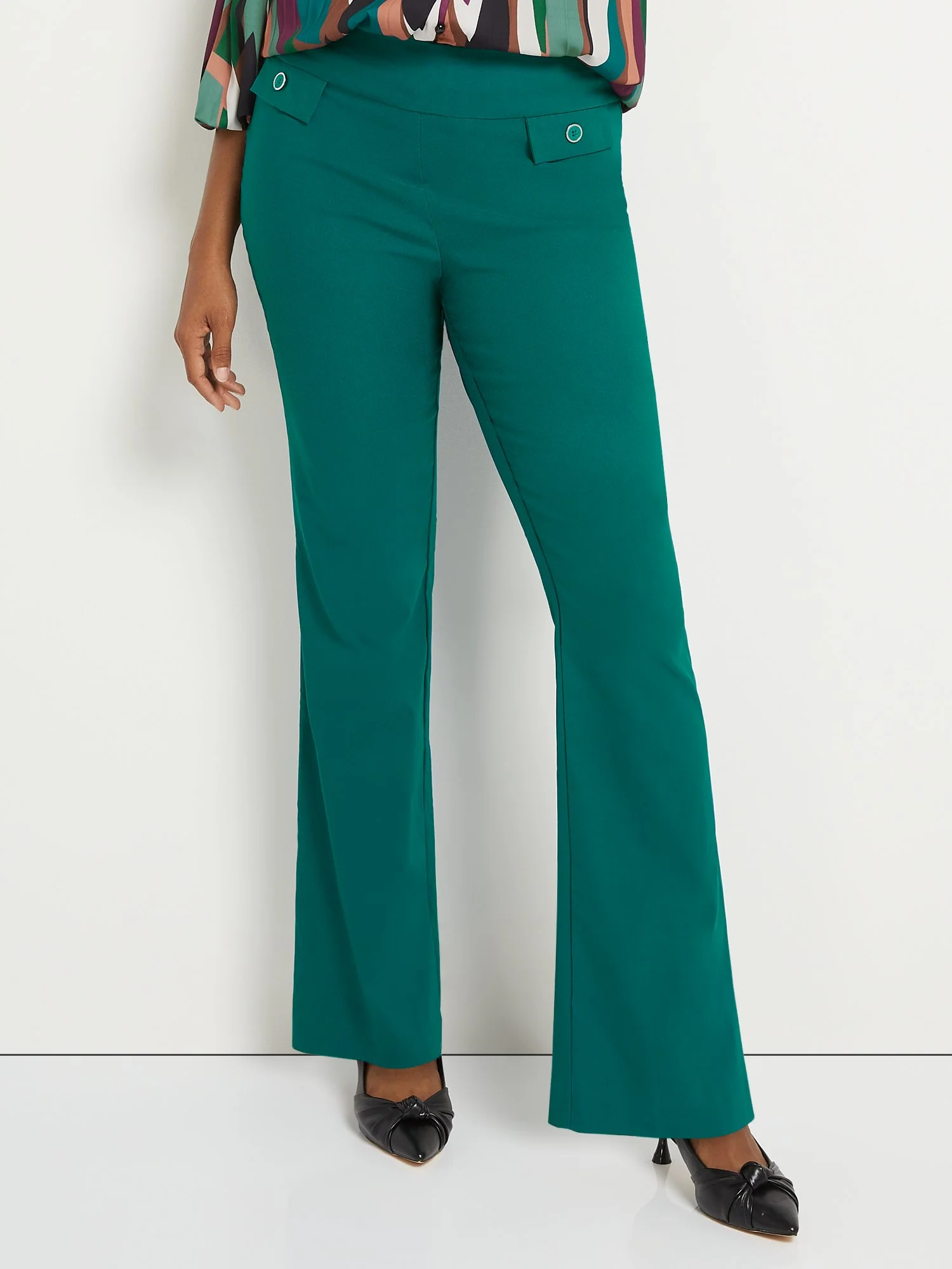 Tall Whitney High-Waisted Pull-On Bootcut Pant - Image 8