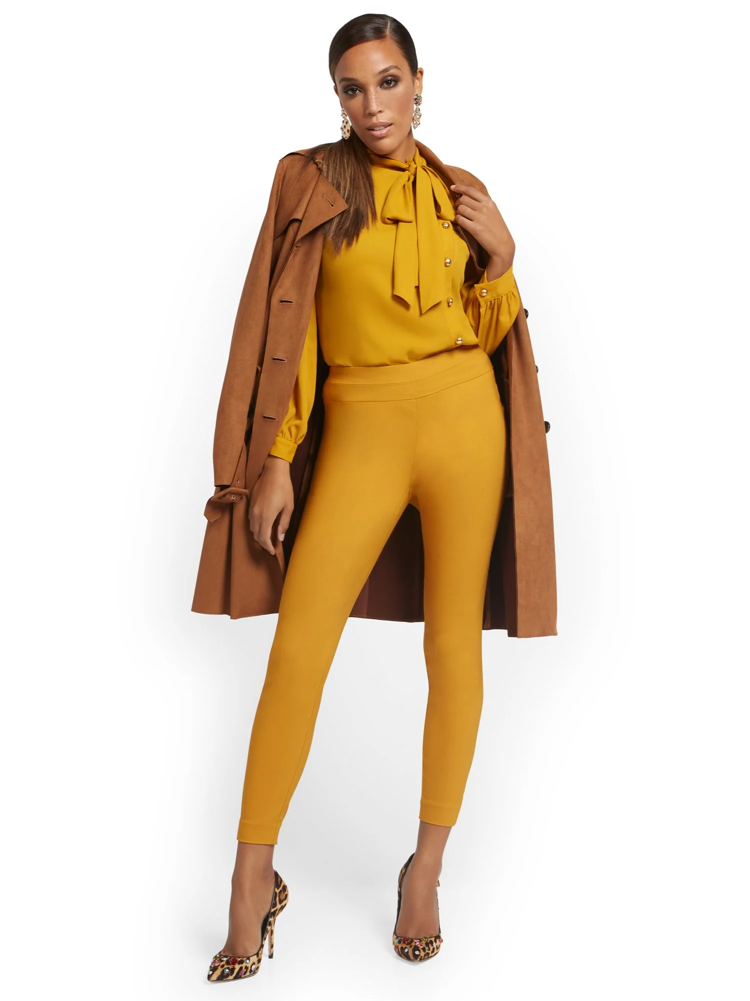 Tall Whitney High-Waisted Pull-On Slim-Leg Pant - Image 16