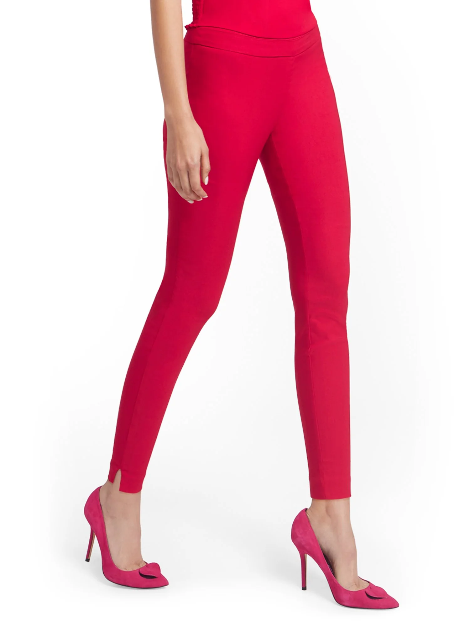 Tall Whitney High-Waisted Pull-On Slim-Leg Pant - Image 9