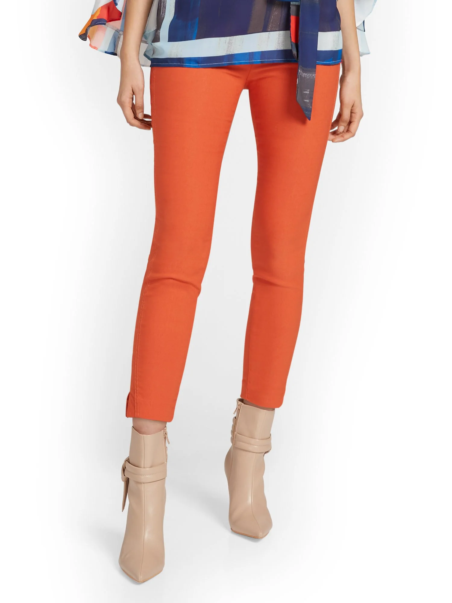 Tall Whitney High-Waisted Tummy Control Pull-On Slim-Leg Ankle Pant - Image 24